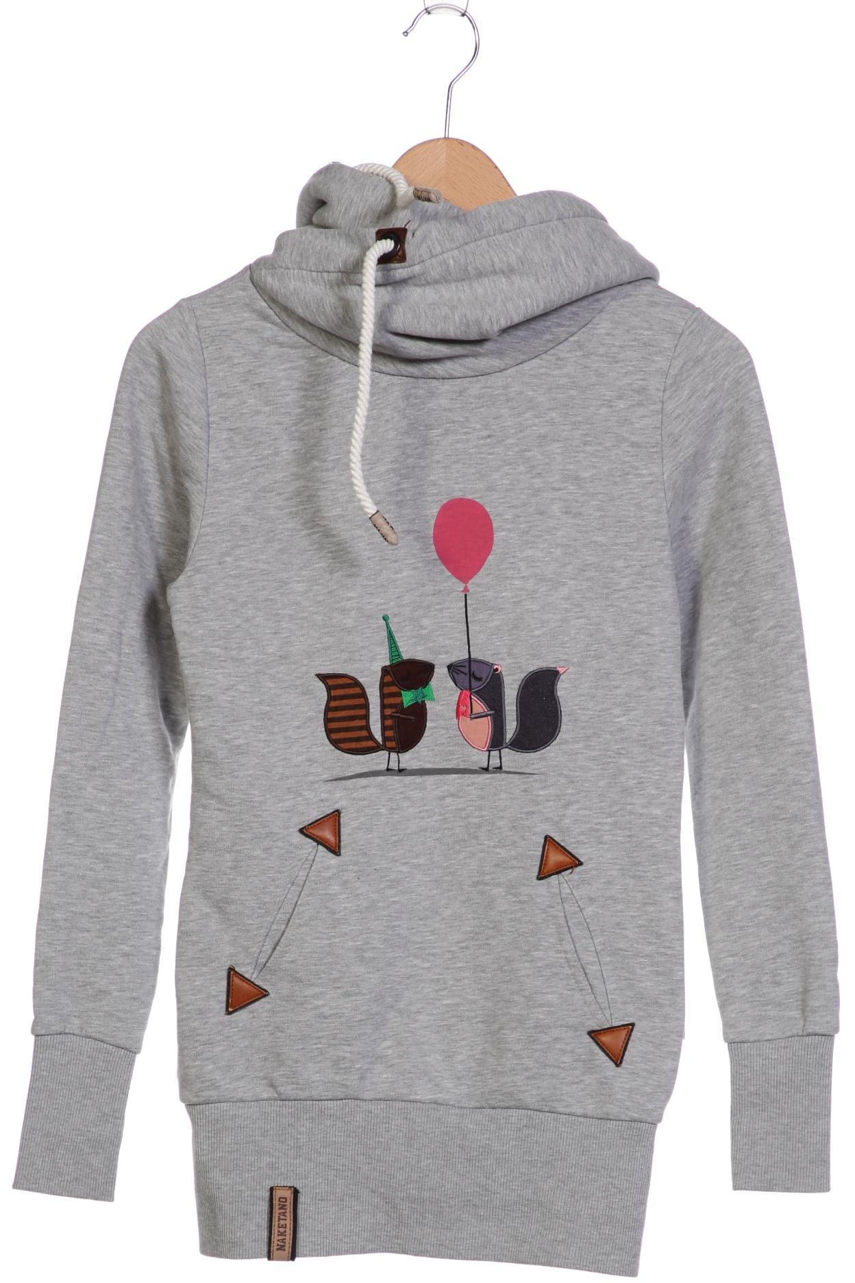 

Naketano Damen Kapuzenpullover, grau