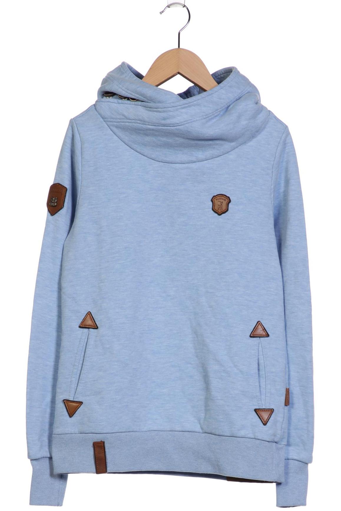 

Naketano Damen Kapuzenpullover, hellblau, Gr. 38