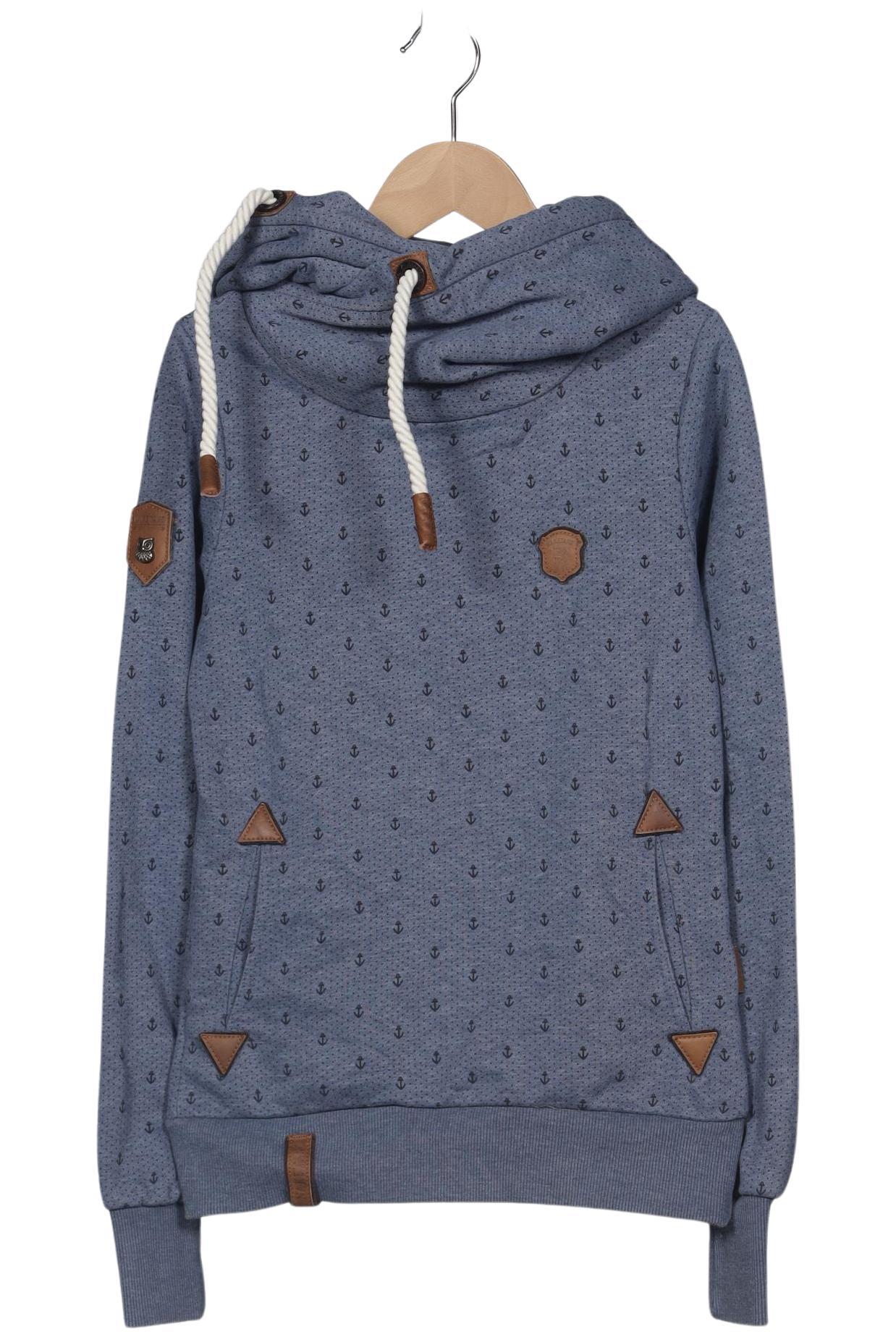 

Naketano Damen Kapuzenpullover, blau, Gr. 34