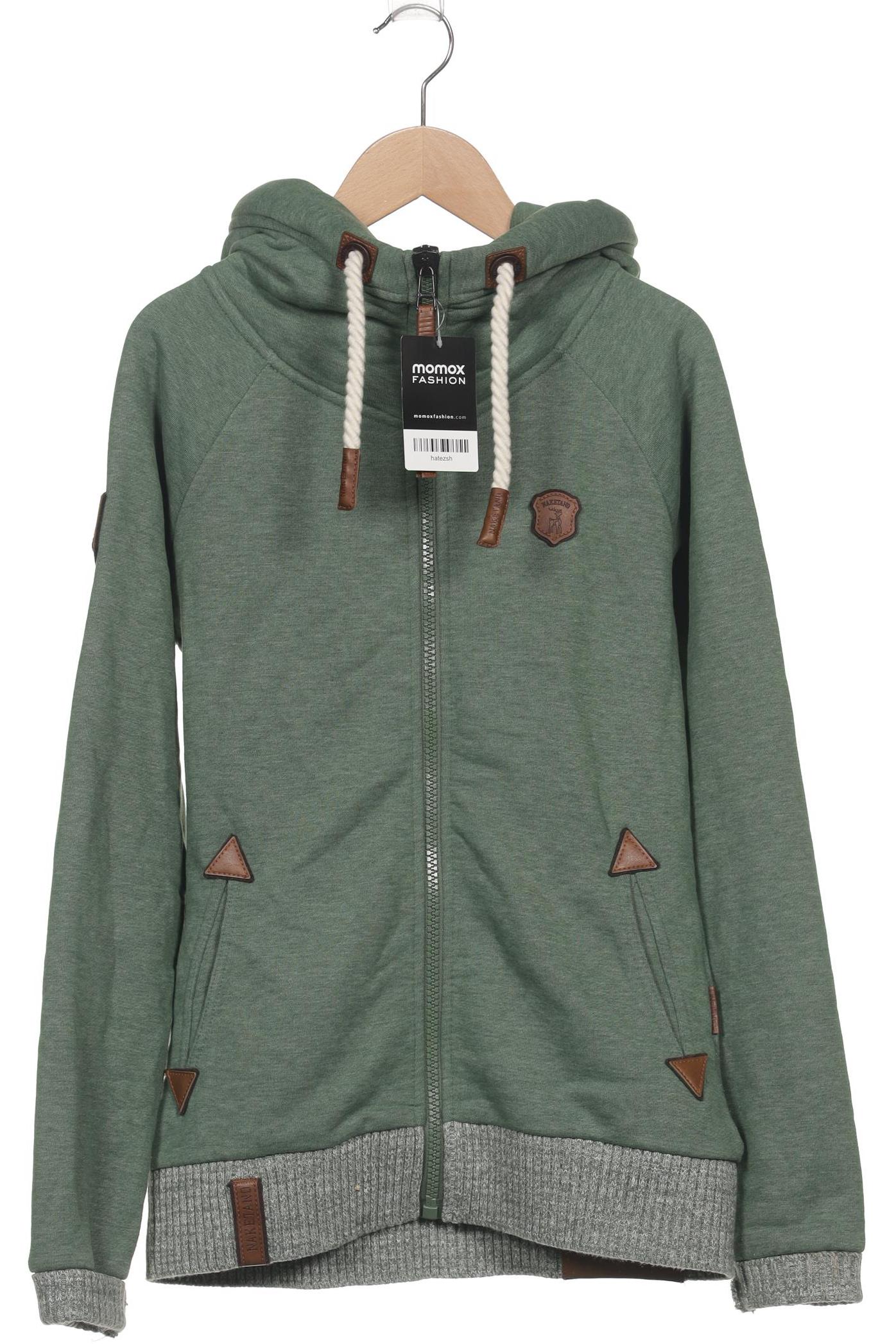 

Naketano Damen Kapuzenpullover, grün, Gr. 36