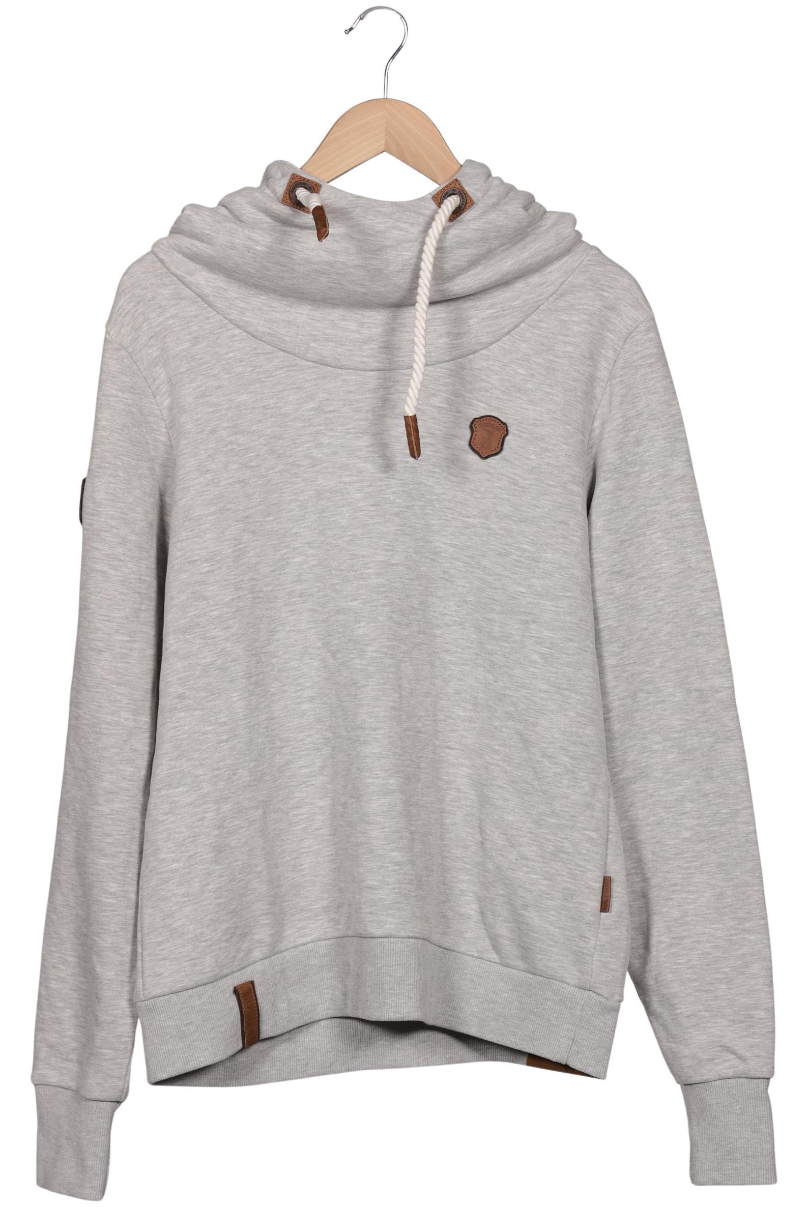 

Naketano Damen Kapuzenpullover, grau, Gr. 46