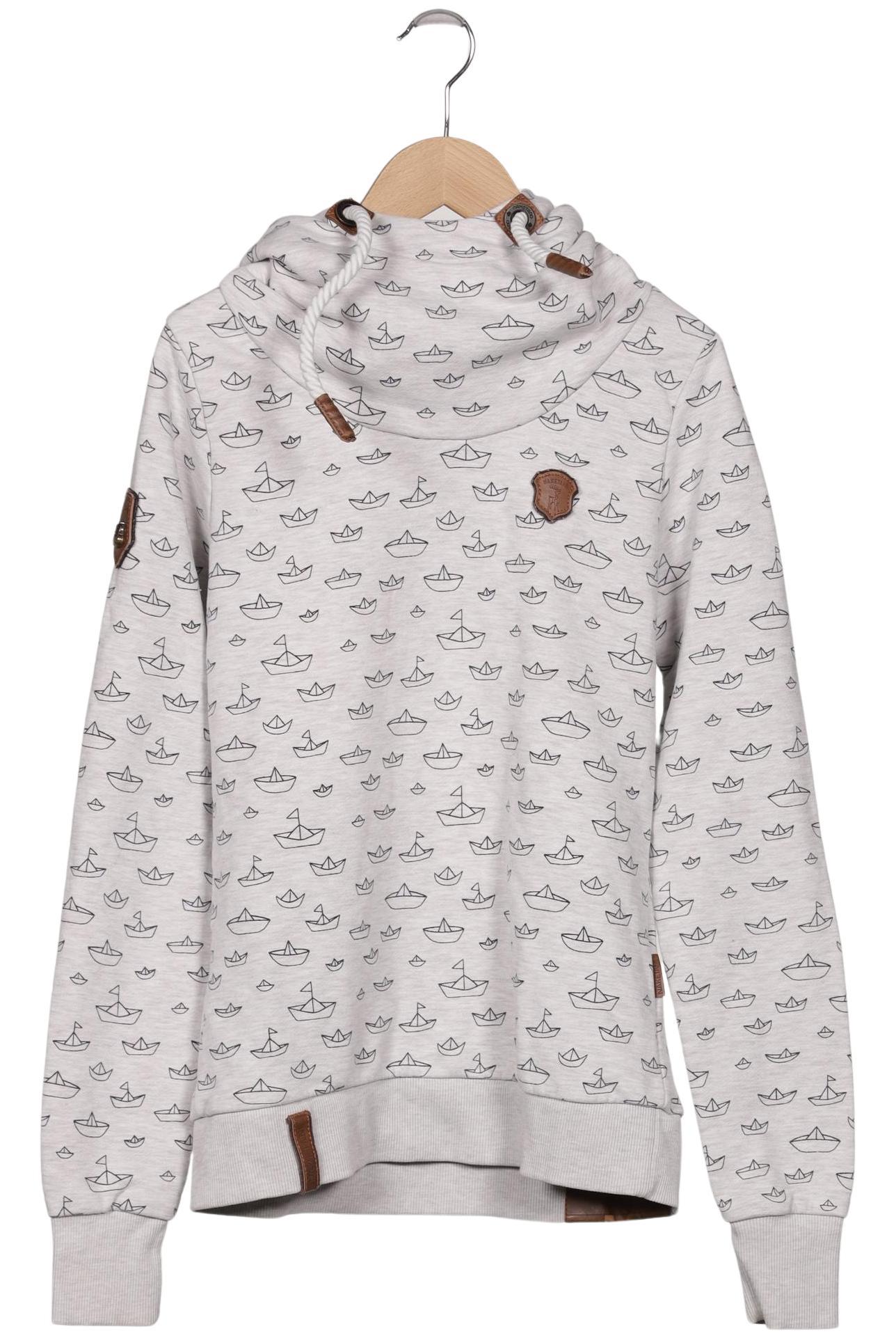 

Naketano Damen Kapuzenpullover, grau, Gr. 38