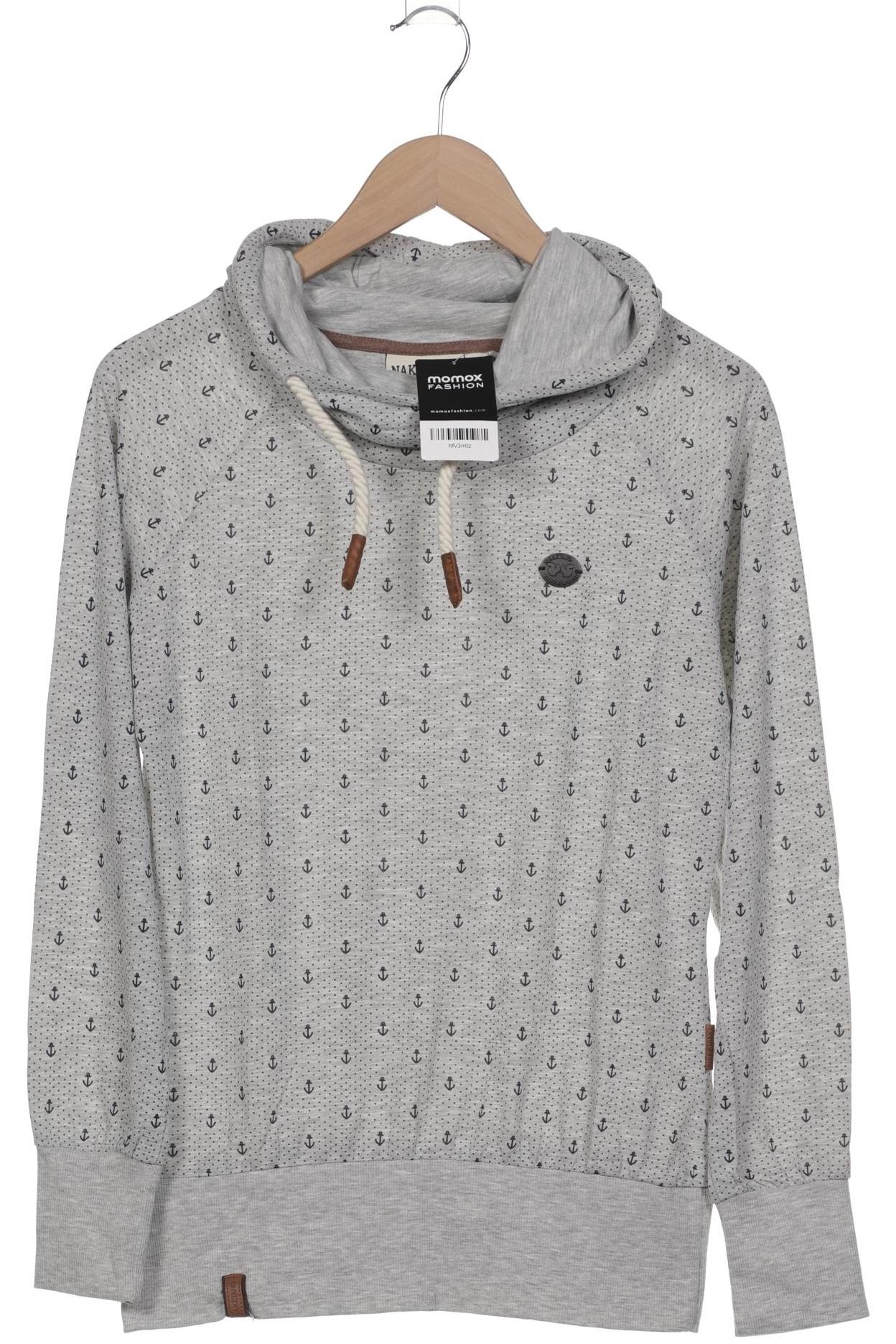 

Naketano Damen Kapuzenpullover, grau, Gr. 38
