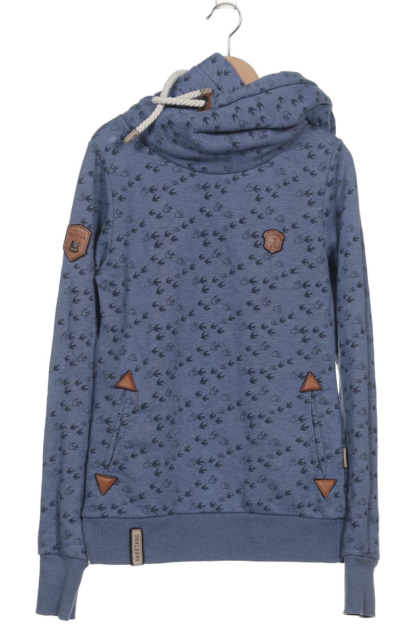 

Naketano Damen Kapuzenpullover, blau, Gr. 36