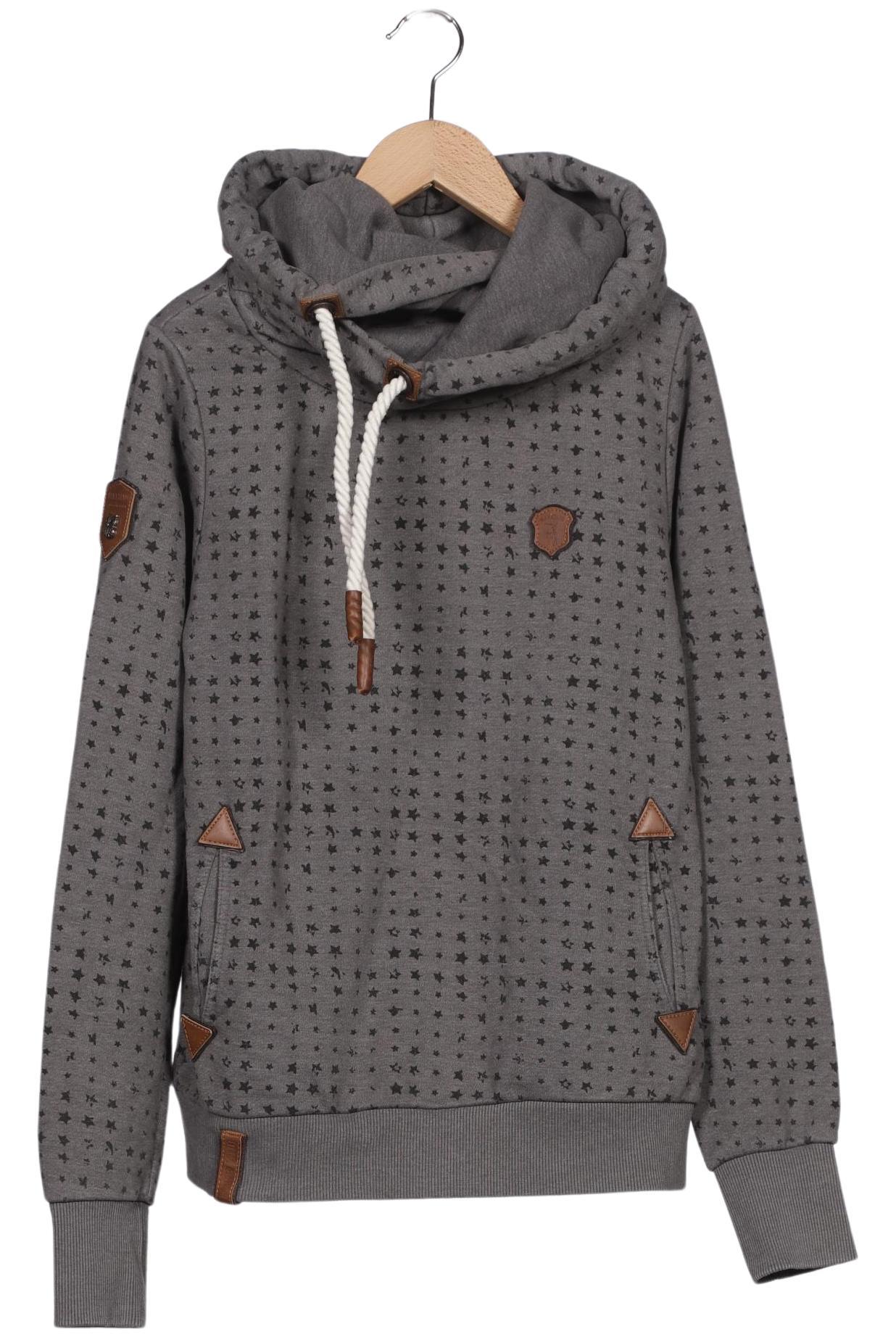 

Naketano Damen Kapuzenpullover, grau, Gr. 38