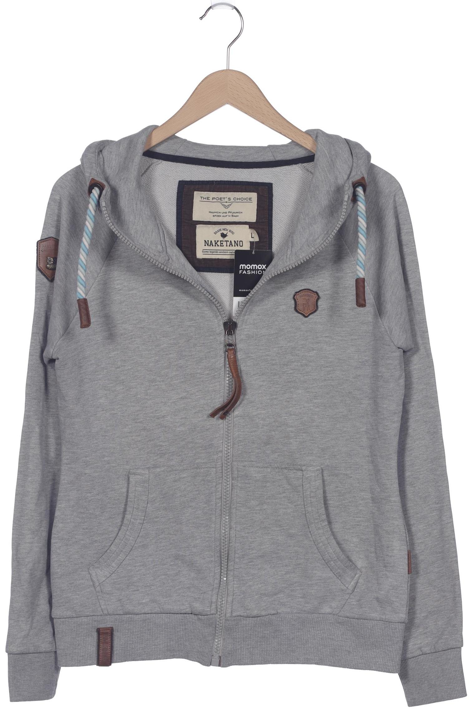 

Naketano Damen Kapuzenpullover, grau