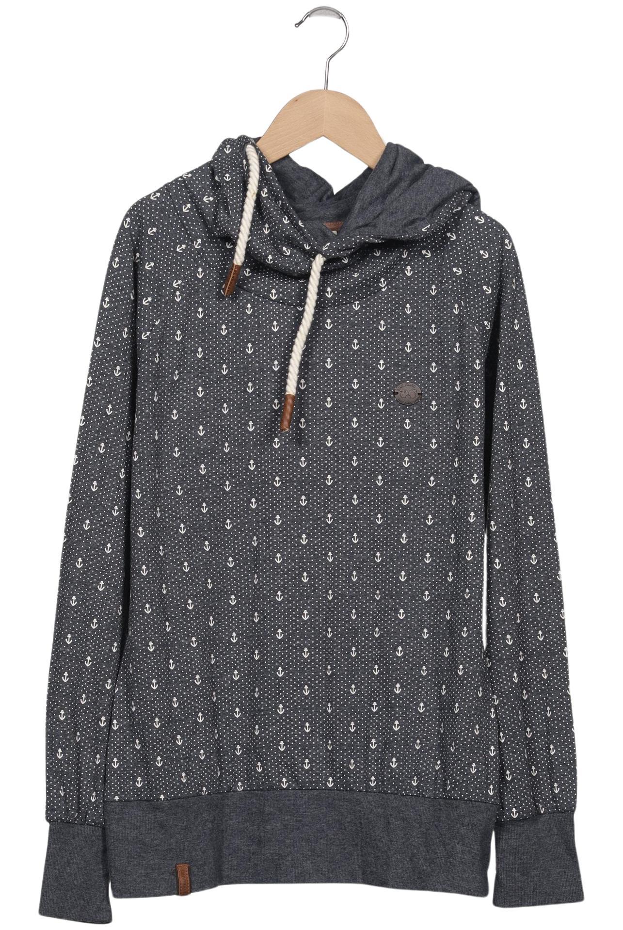 

Naketano Damen Kapuzenpullover, grau, Gr. 42