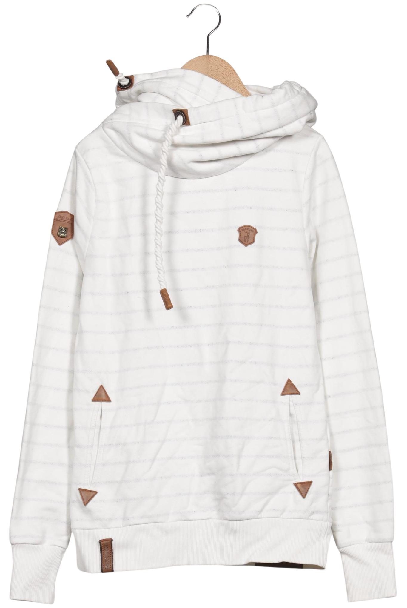 

Naketano Damen Kapuzenpullover, weiß, Gr. 38