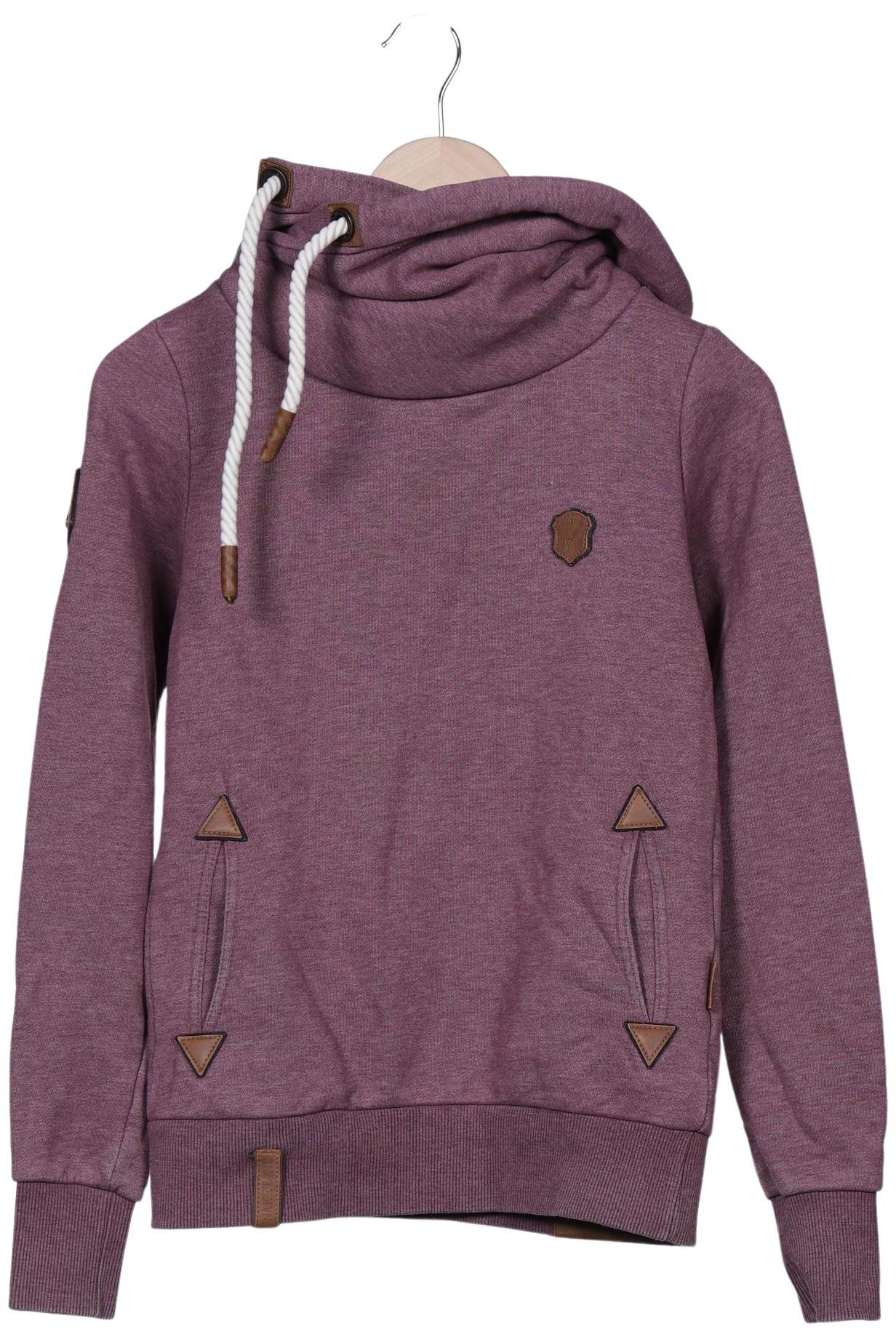 

Naketano Damen Kapuzenpullover, flieder, Gr. 36