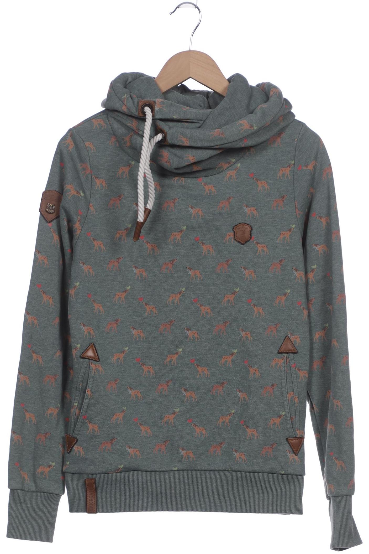 

Naketano Damen Kapuzenpullover, grün, Gr. 42