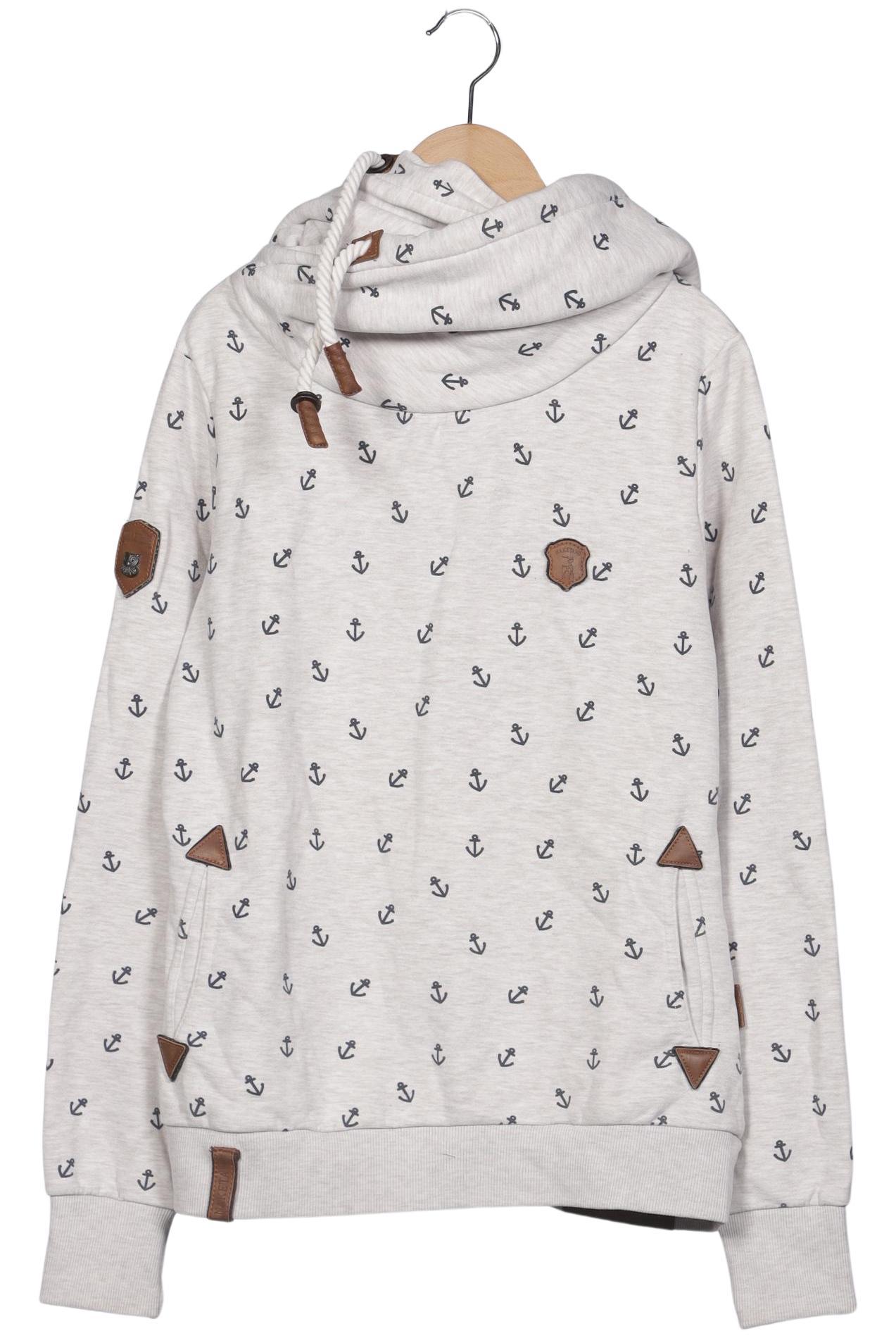 

Naketano Damen Kapuzenpullover, grau, Gr. 42