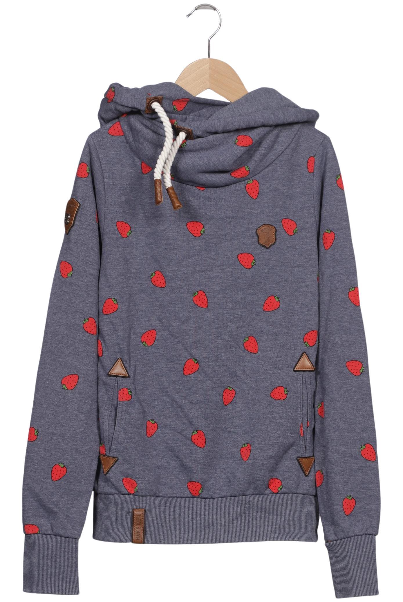 

Naketano Damen Kapuzenpullover, grau, Gr. 34