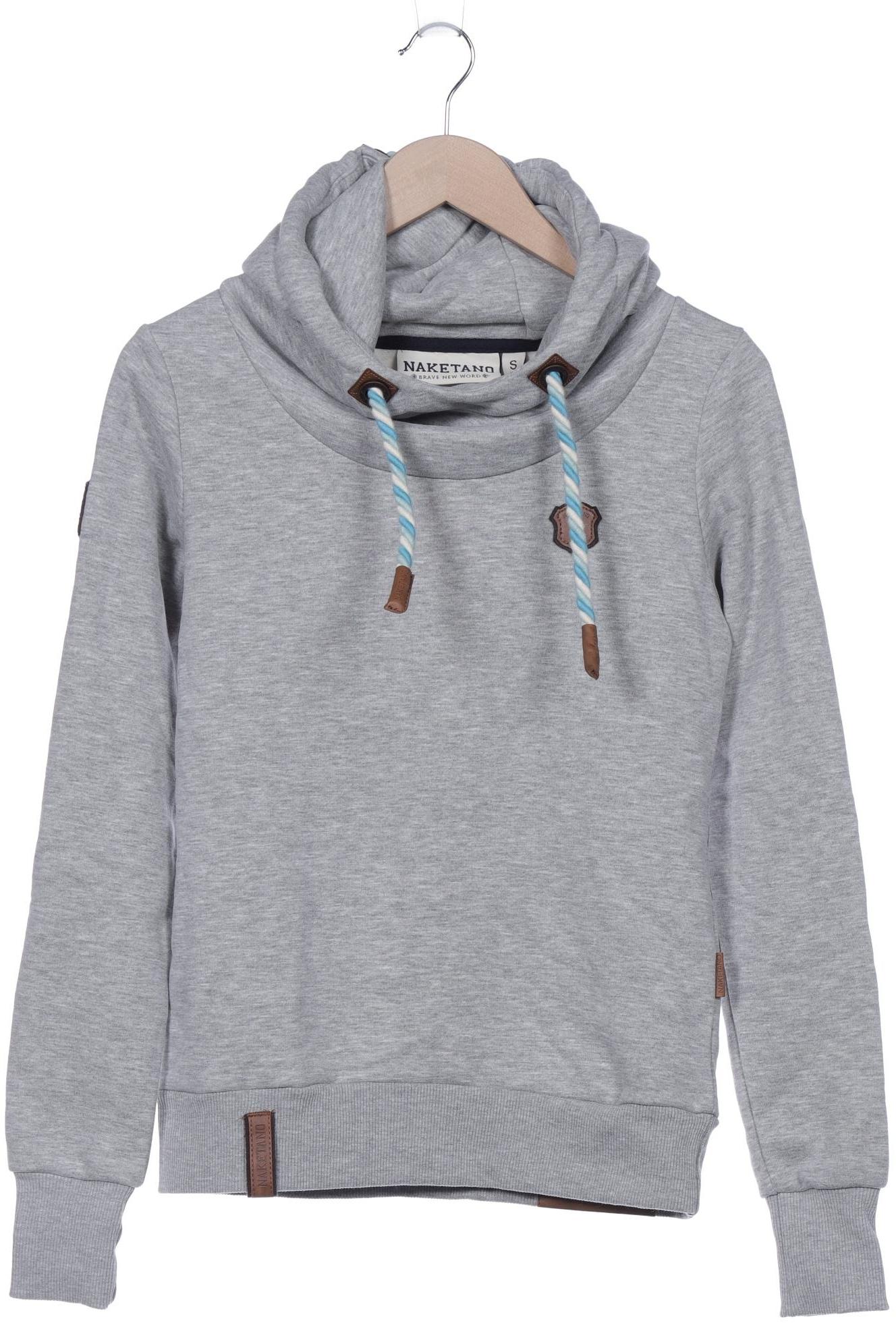 

Naketano Damen Kapuzenpullover, grau, Gr. 36