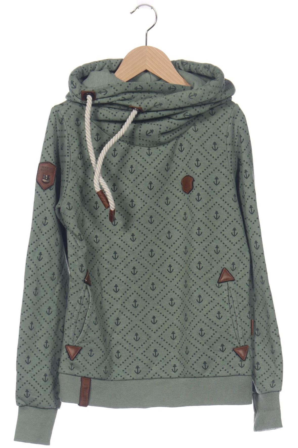 

Naketano Damen Kapuzenpullover, grün, Gr. 38