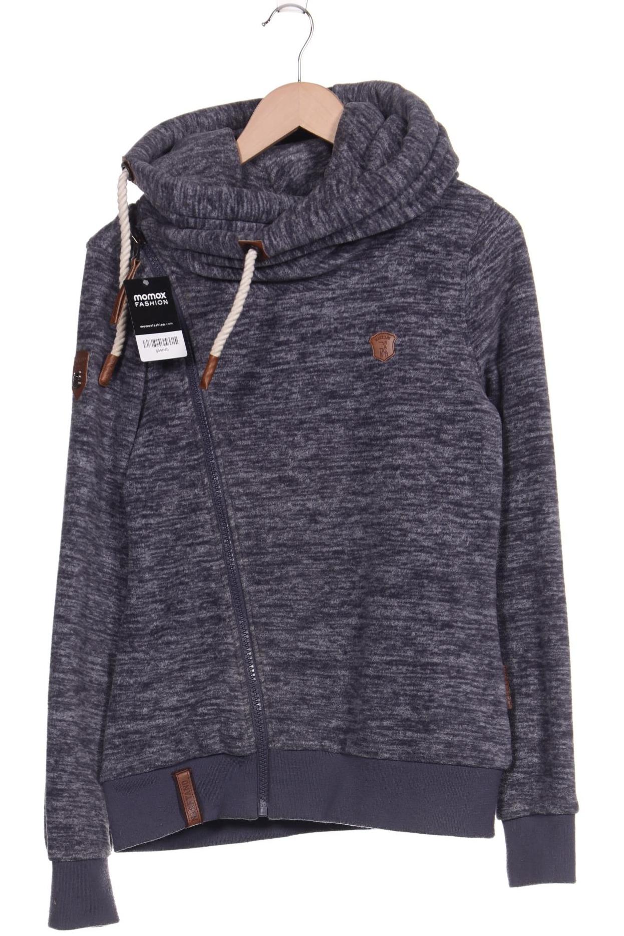 

Naketano Damen Kapuzenpullover, grau, Gr. 38