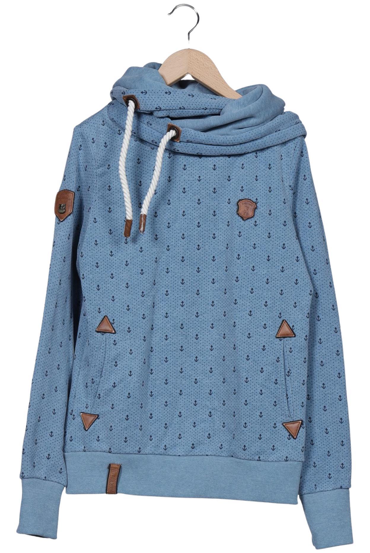 

Naketano Damen Kapuzenpullover, blau, Gr. 38