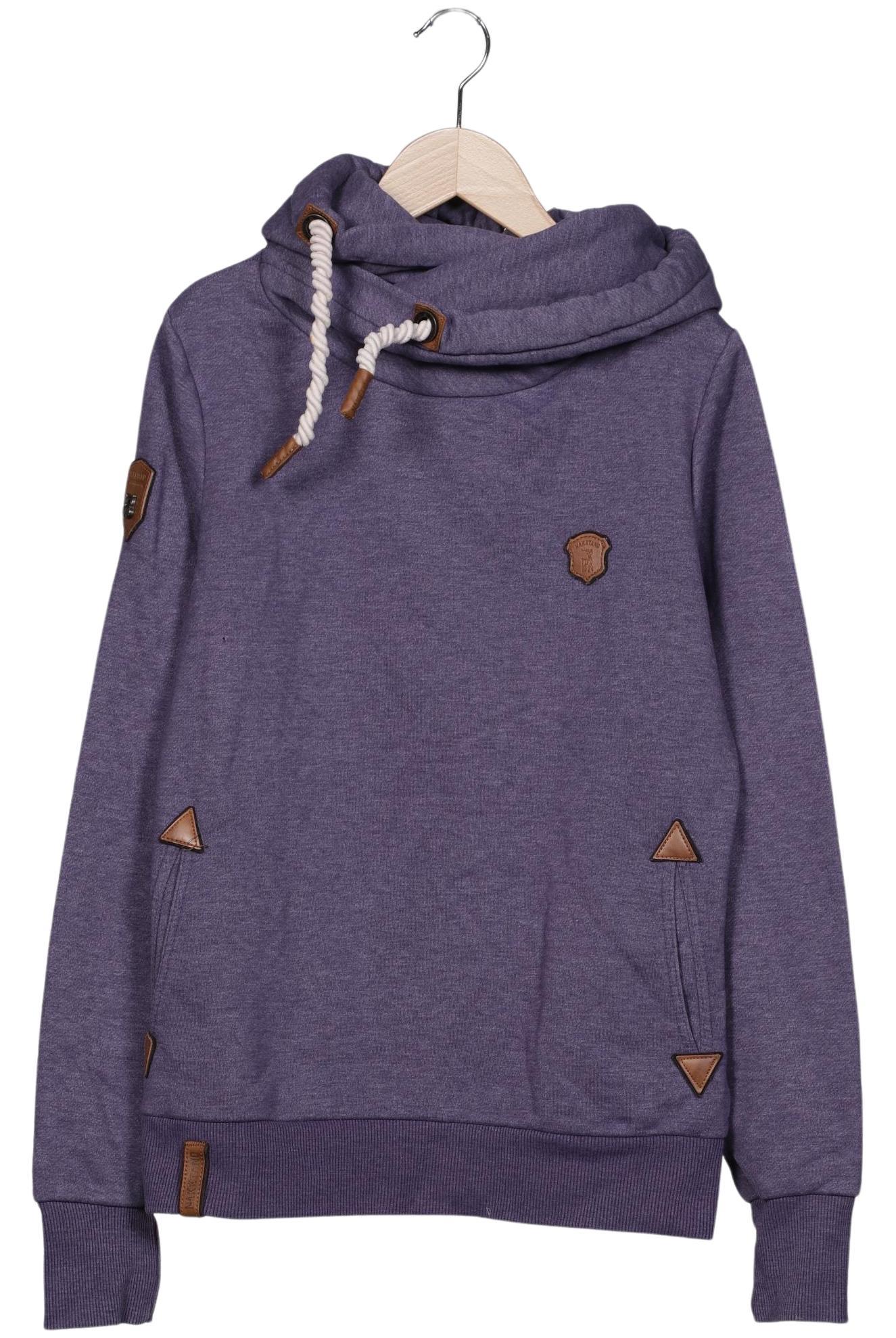 

Naketano Damen Kapuzenpullover, flieder, Gr. 42