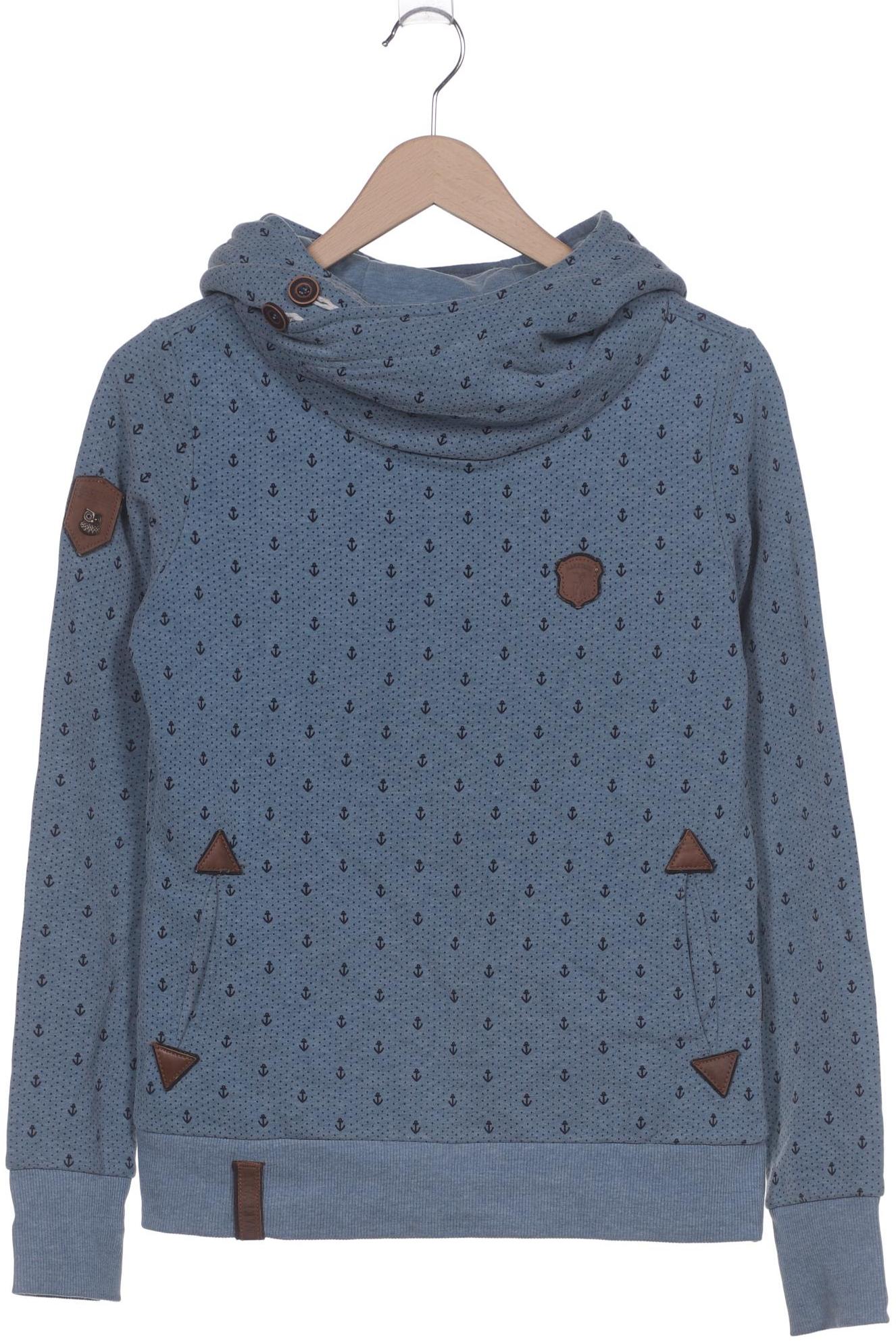 

Naketano Damen Kapuzenpullover, blau, Gr. 38
