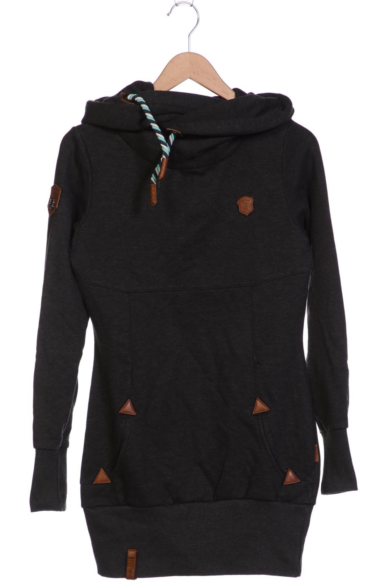 

Naketano Damen Kapuzenpullover, grau, Gr. 38