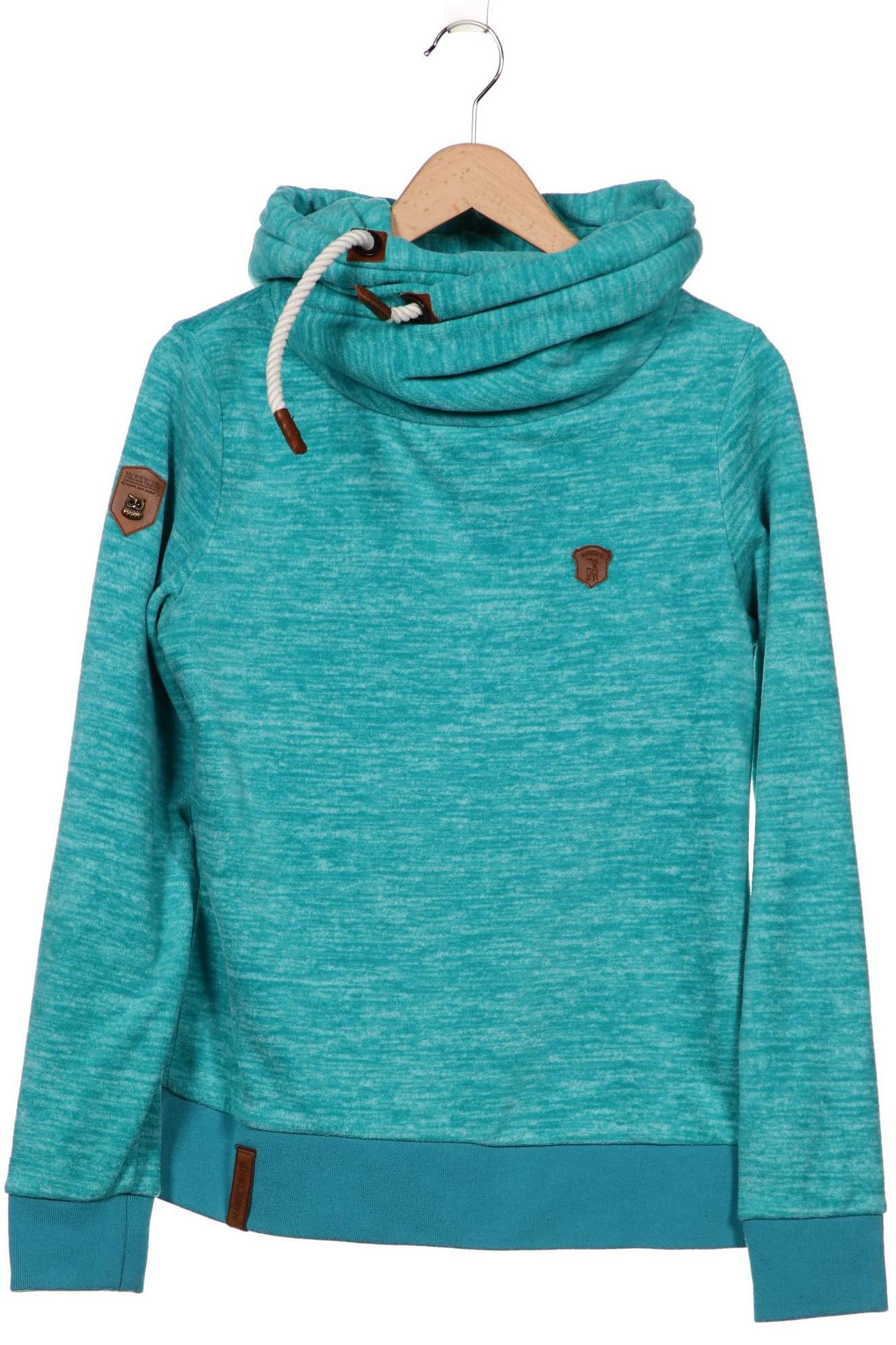 

Naketano Damen Kapuzenpullover, türkis, Gr. 38