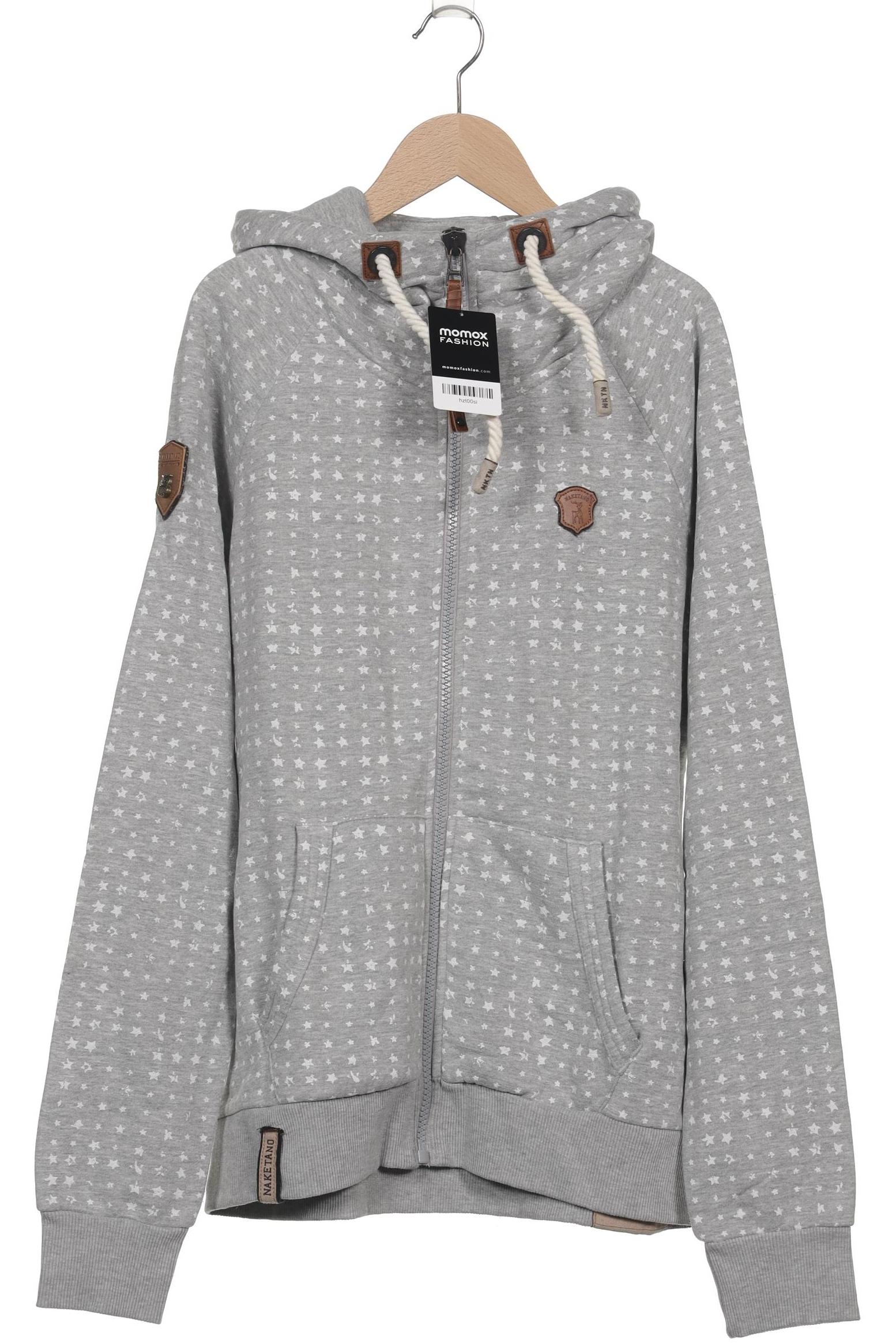 

Naketano Damen Kapuzenpullover, grau, Gr. 44