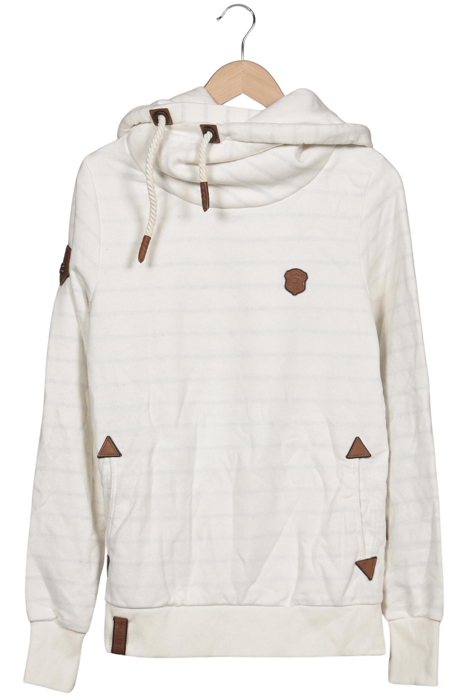 

Naketano Damen Kapuzenpullover, cremeweiß, Gr. 44