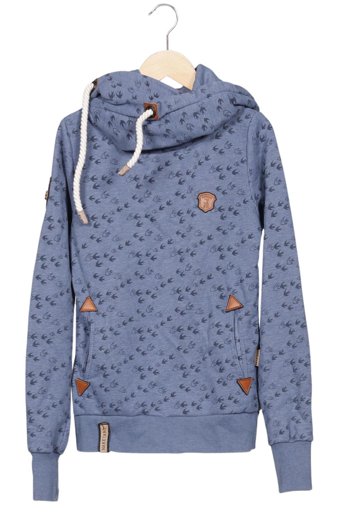 

Naketano Damen Kapuzenpullover, blau, Gr. 34