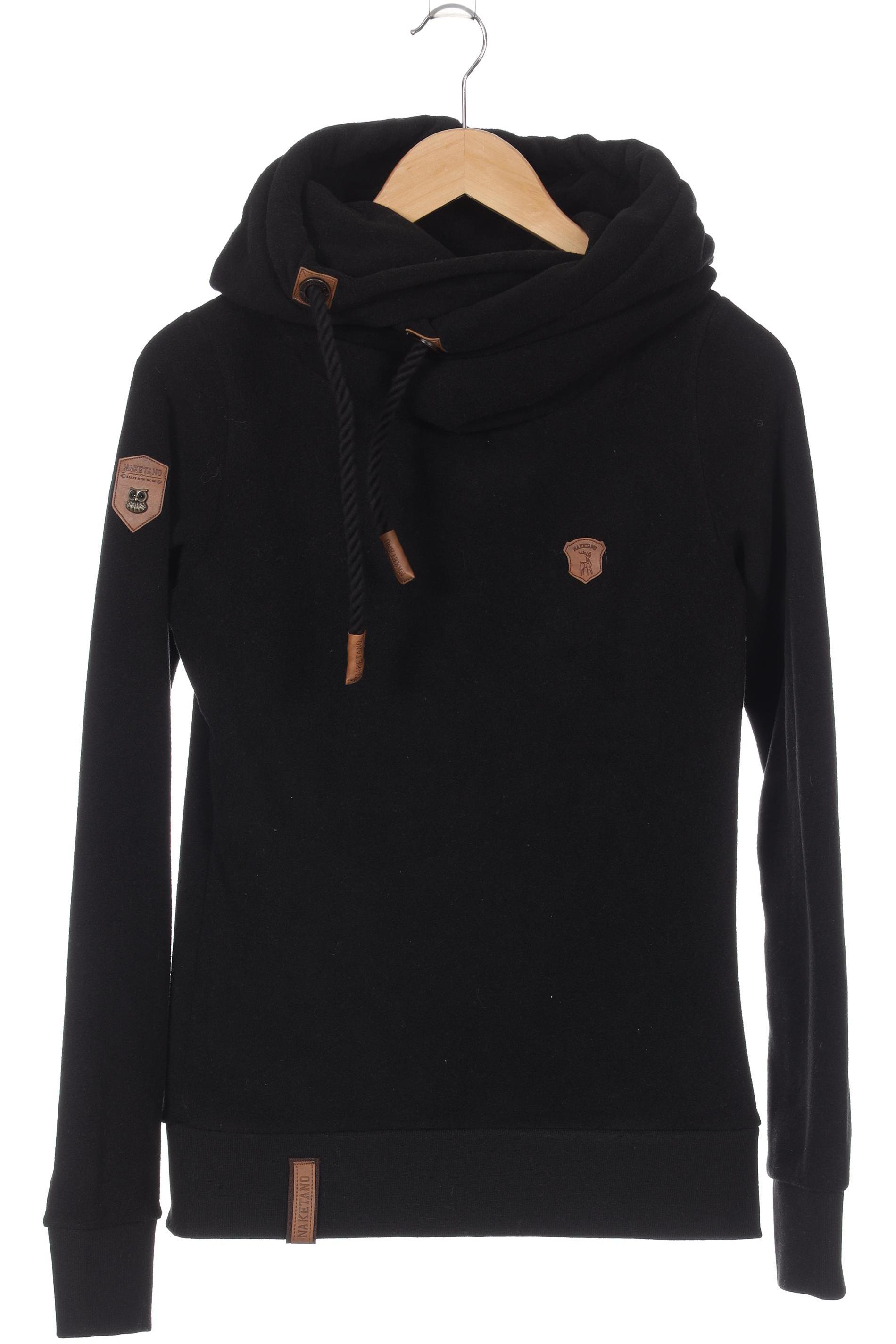

Naketano Damen Kapuzenpullover, schwarz, Gr. 36