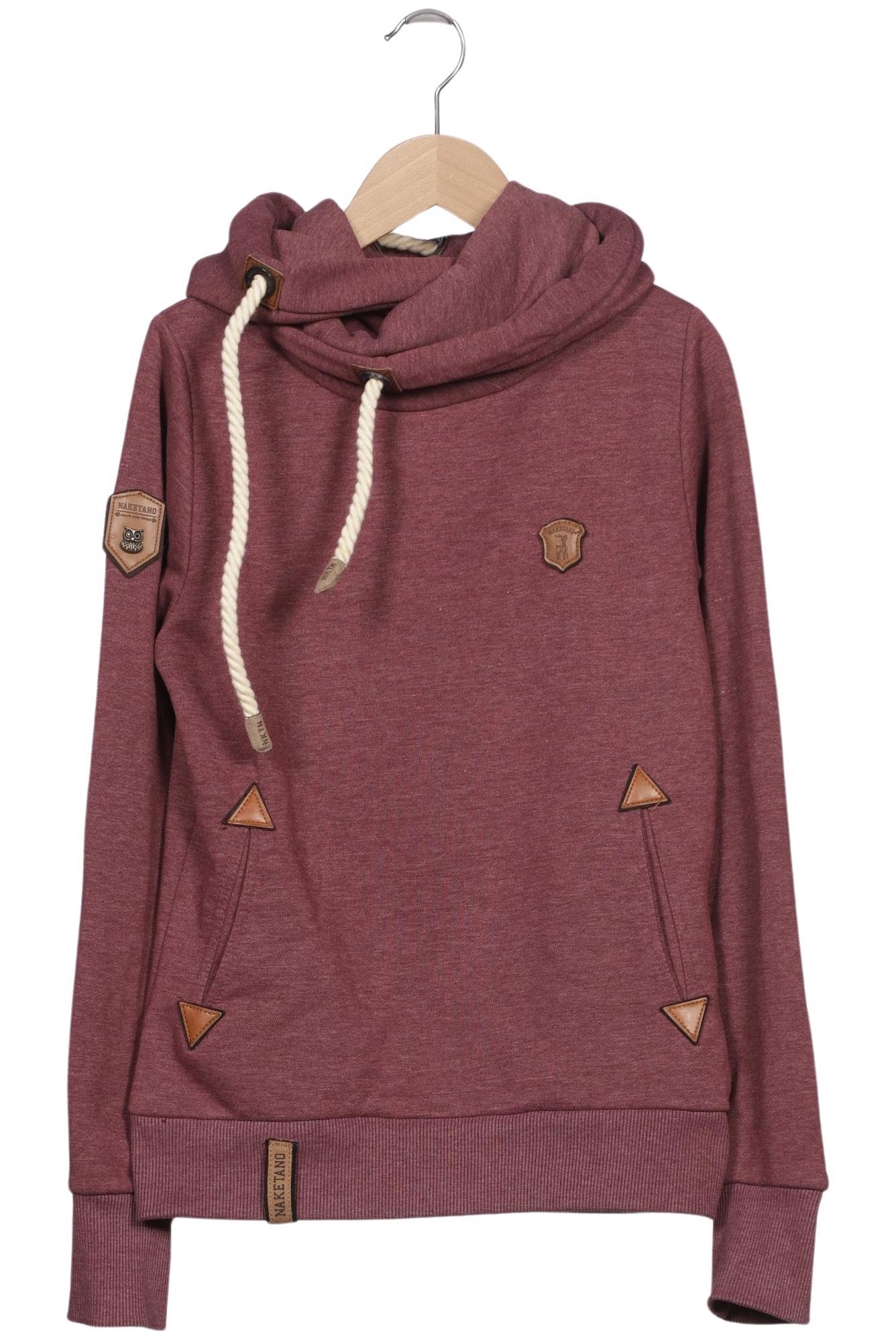 

Naketano Damen Kapuzenpullover, bordeaux, Gr. 34