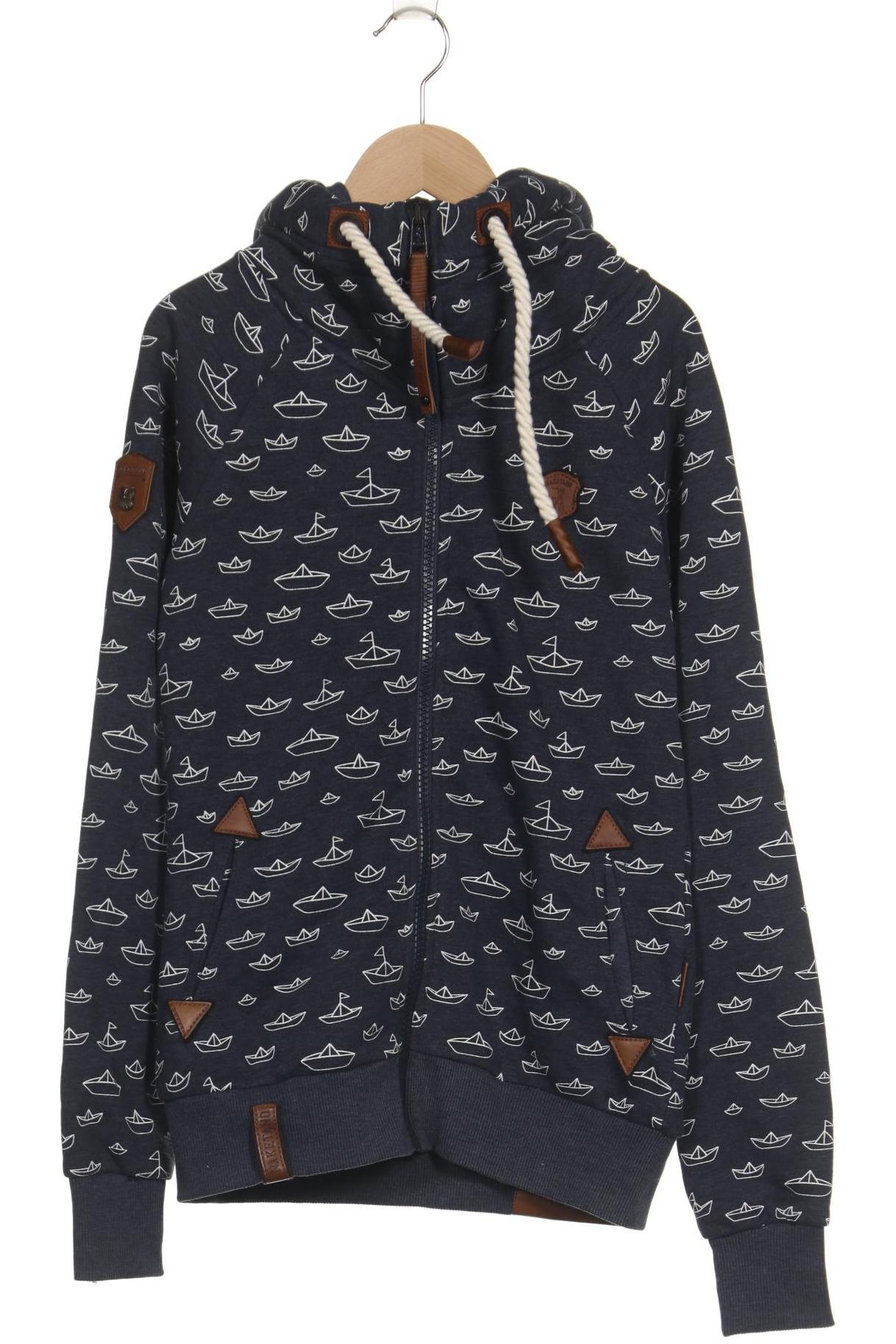 

Naketano Damen Kapuzenpullover, grau, Gr. 36
