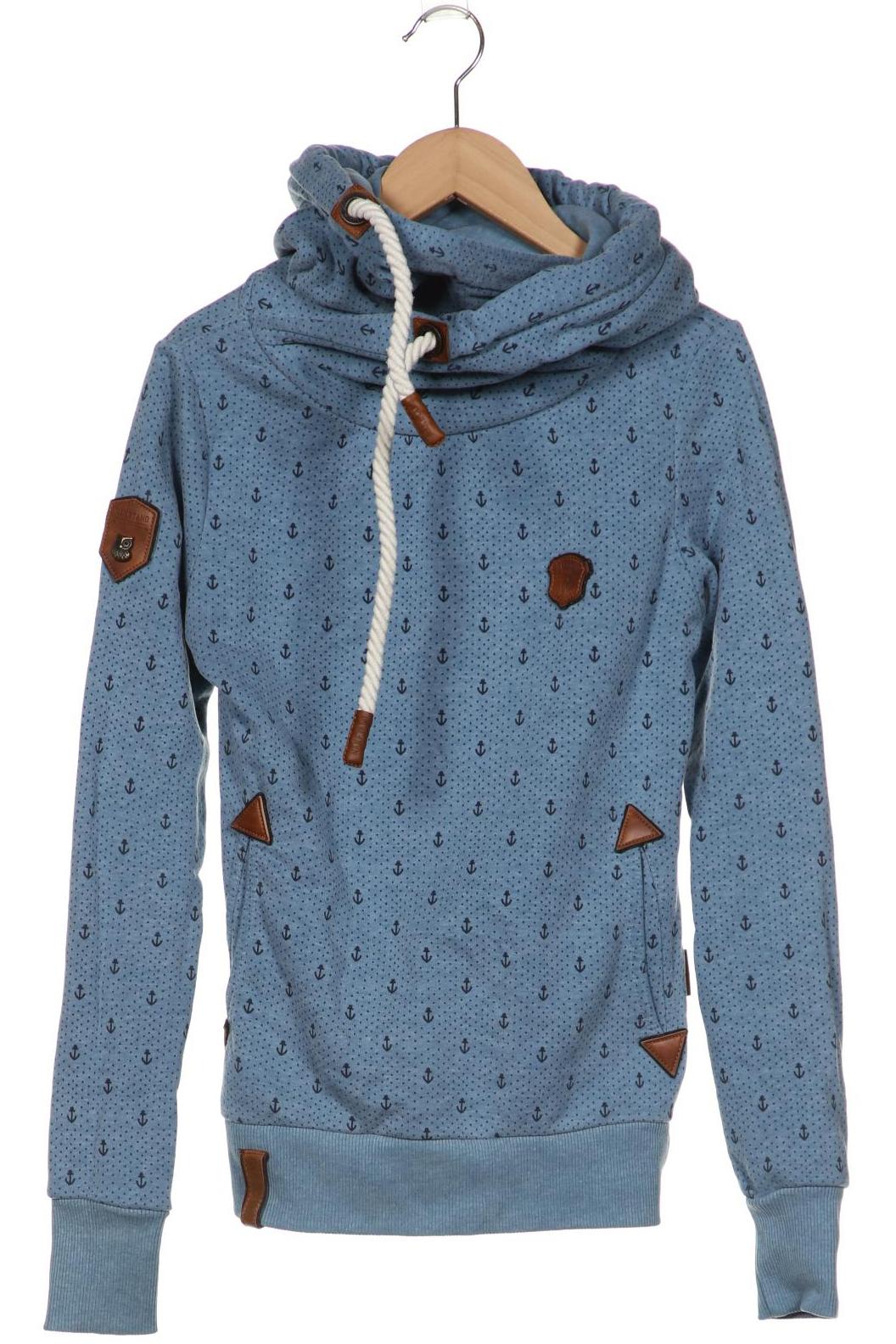 

Naketano Damen Kapuzenpullover, blau