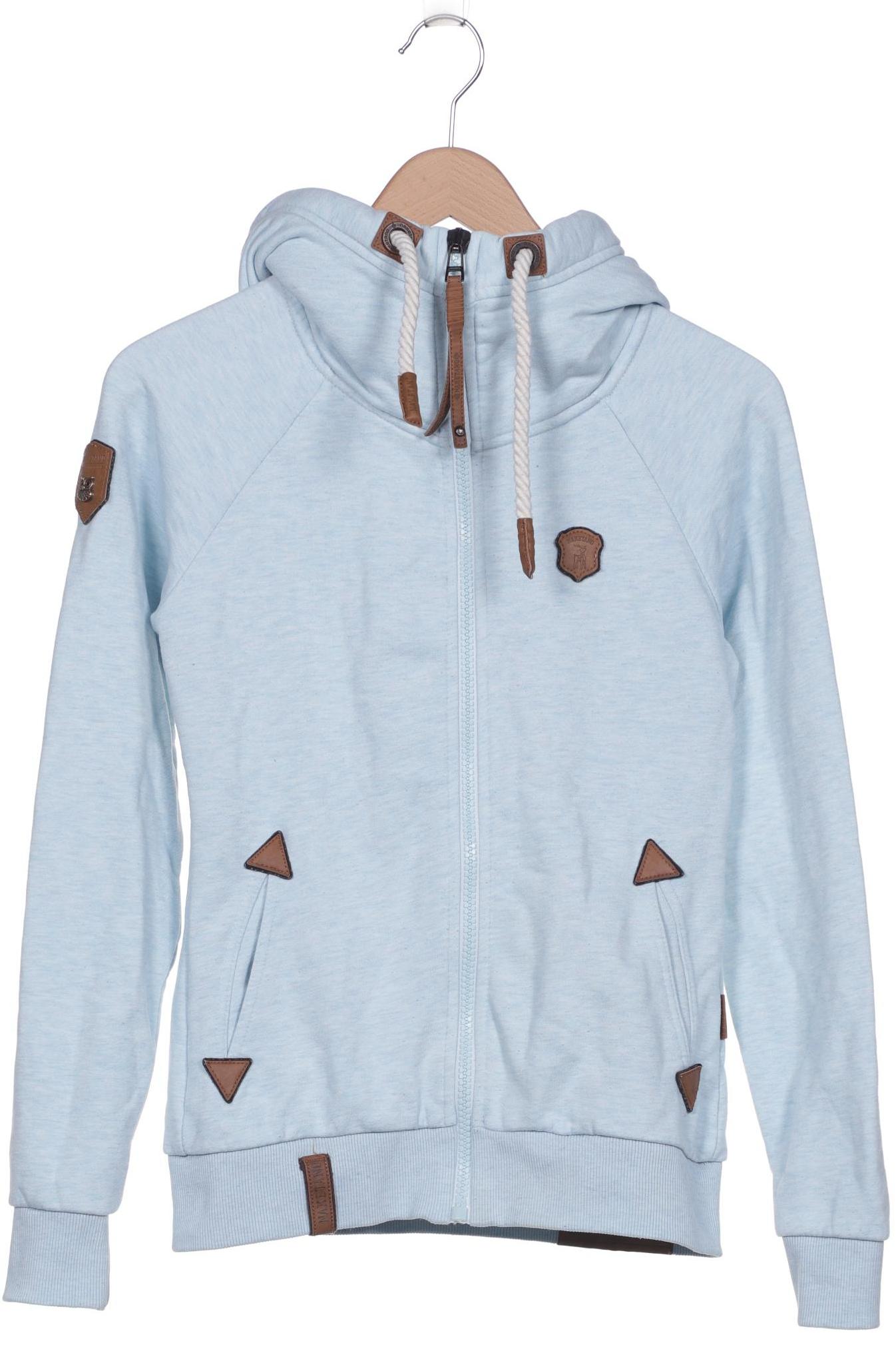 

Naketano Damen Kapuzenpullover, hellblau, Gr. 36