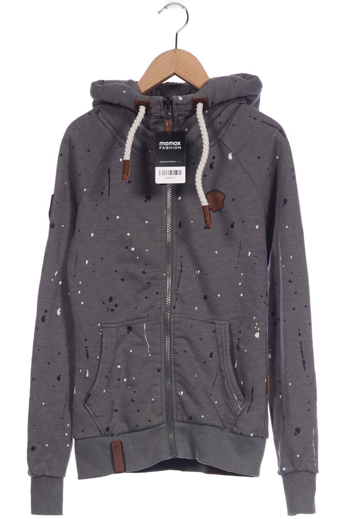 

Naketano Damen Kapuzenpullover, grau, Gr. 34
