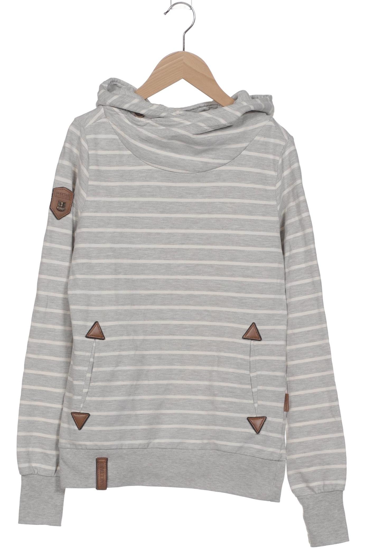 

Naketano Damen Kapuzenpullover, grau, Gr. 34