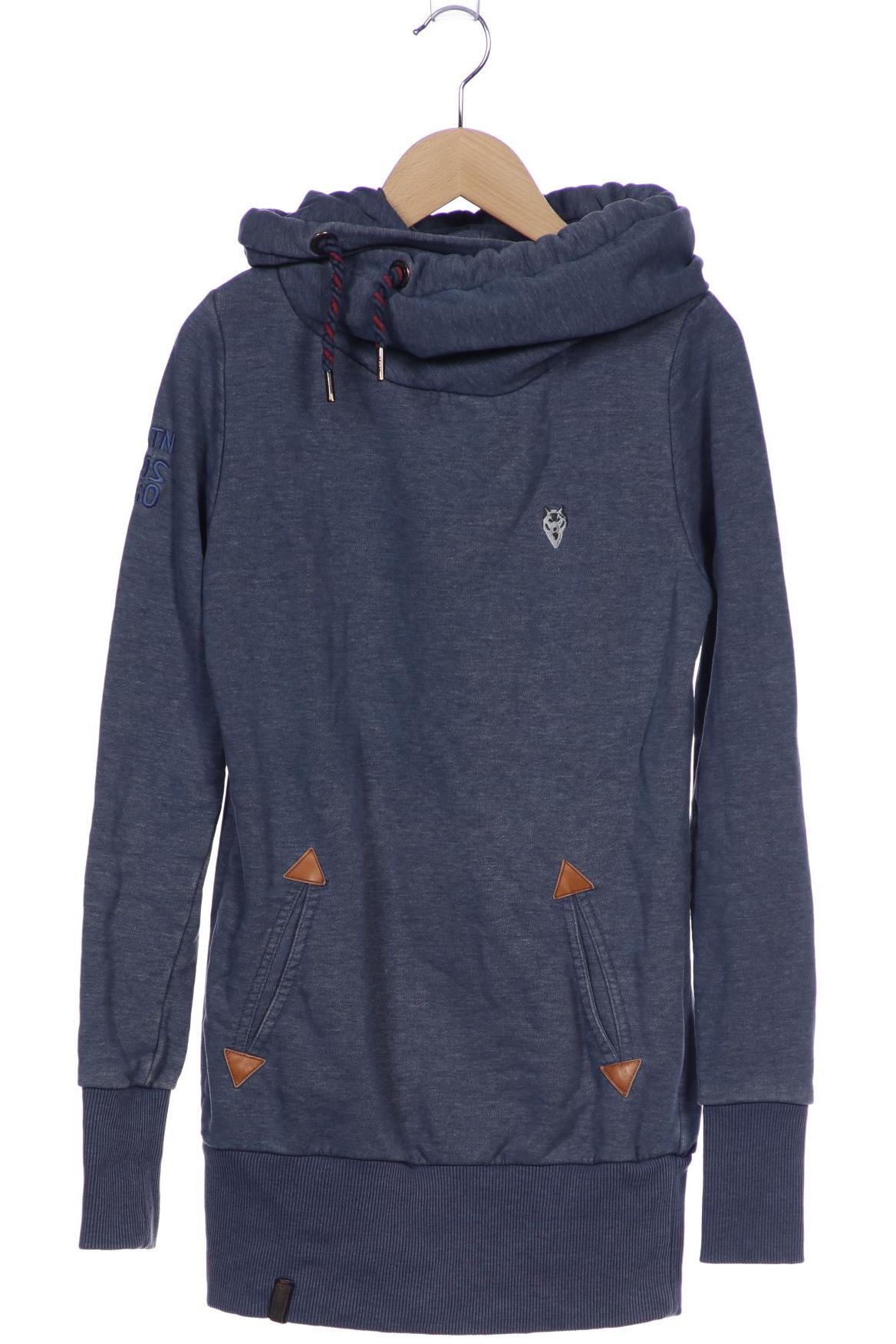 

Naketano Damen Kapuzenpullover, blau, Gr. 34