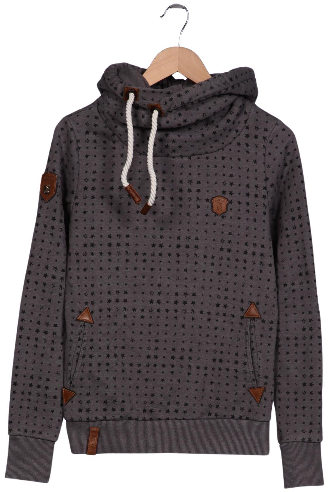 

Naketano Damen Kapuzenpullover, grau, Gr. 38