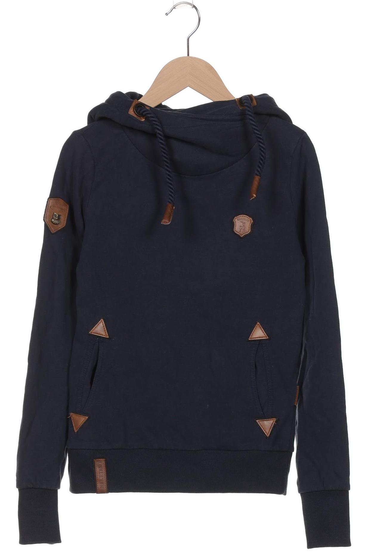 

Naketano Damen Kapuzenpullover, blau, Gr. 34
