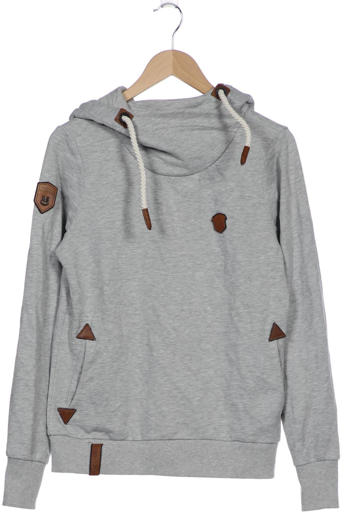 

Naketano Damen Kapuzenpullover, grau, Gr. 42