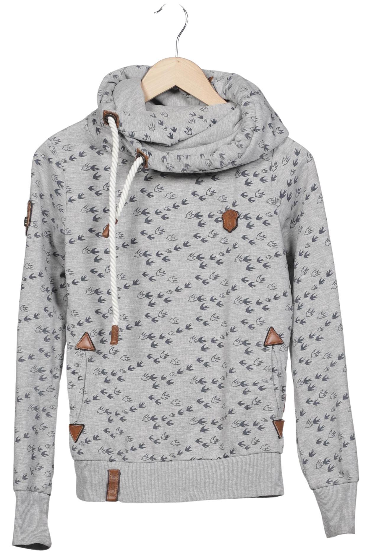 

Naketano Damen Kapuzenpullover, grau, Gr. 36