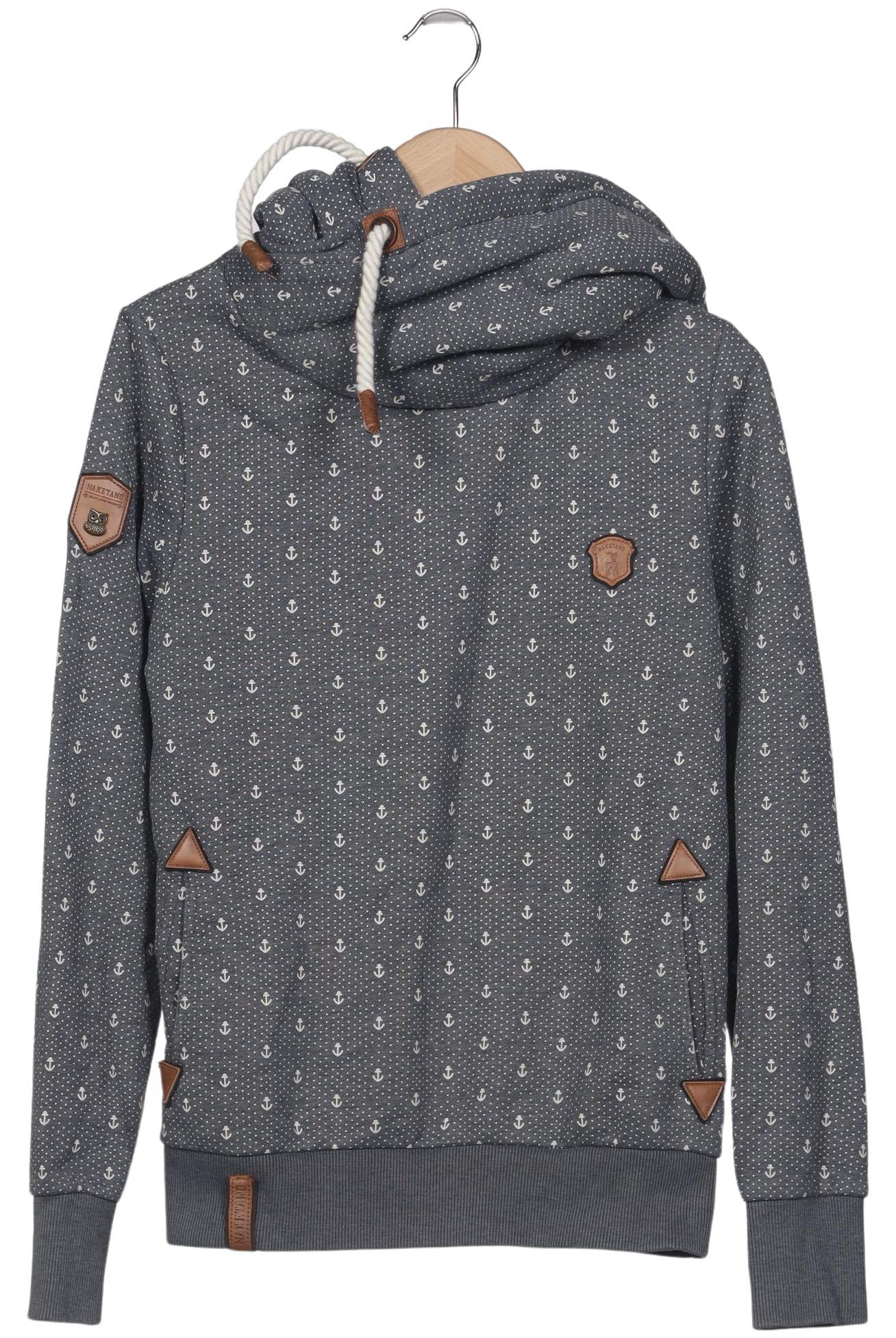 

Naketano Damen Kapuzenpullover, grau, Gr. 42
