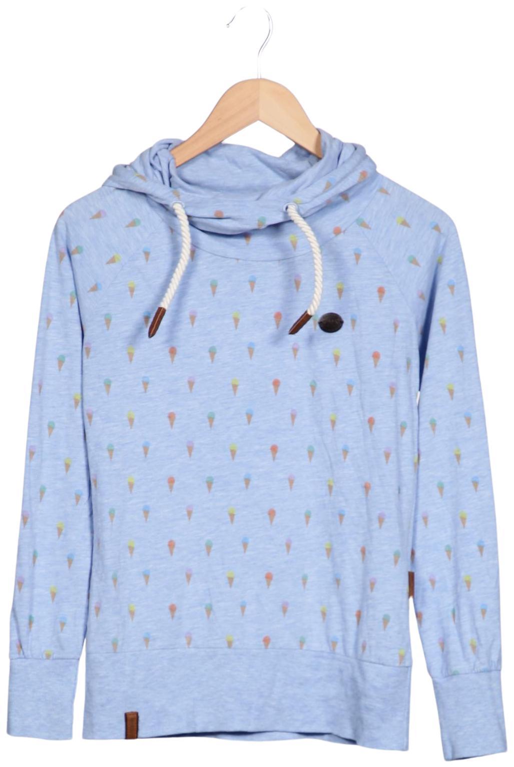 

Naketano Damen Kapuzenpullover, hellblau, Gr. 36