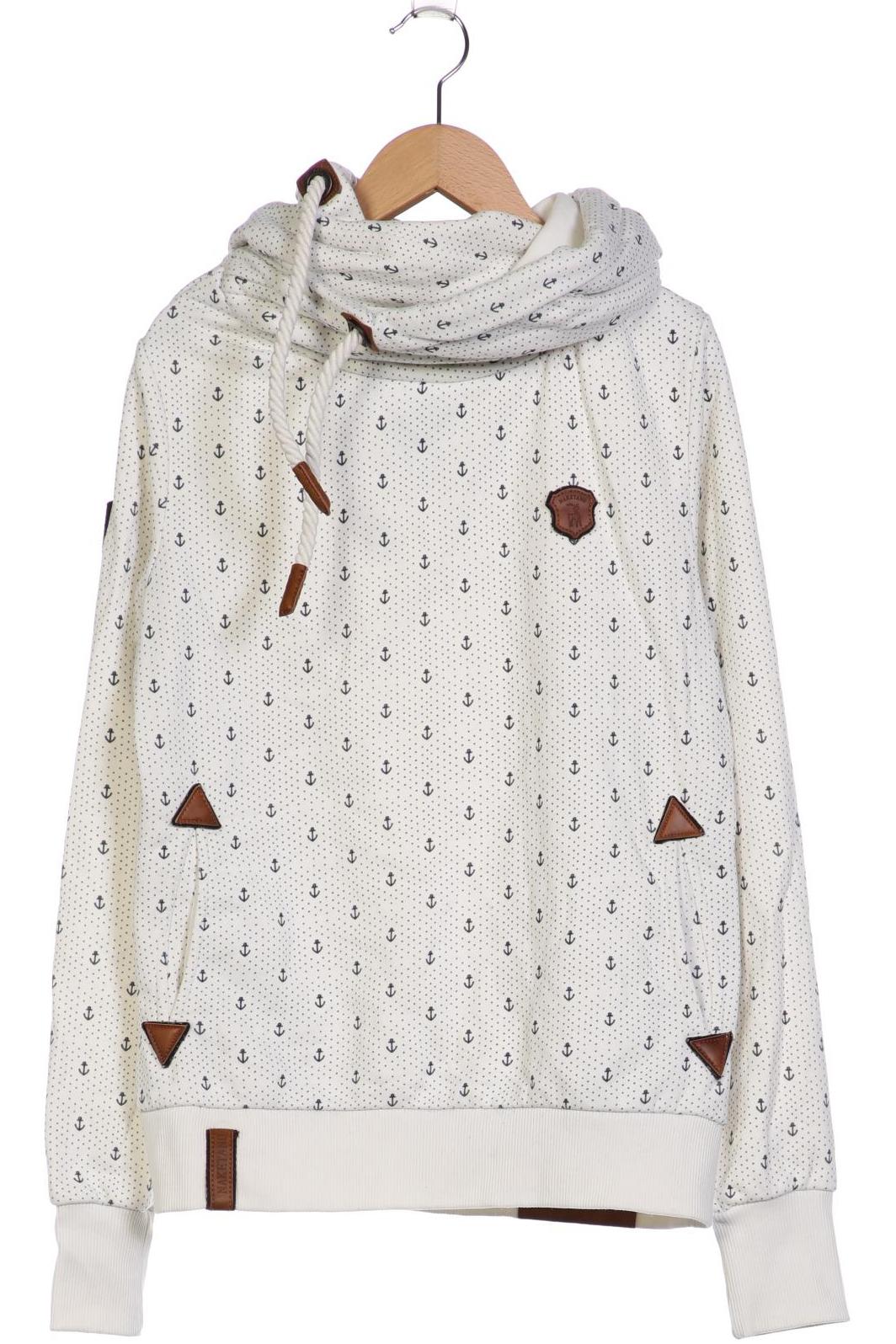 

Naketano Damen Kapuzenpullover, weiß, Gr. 38