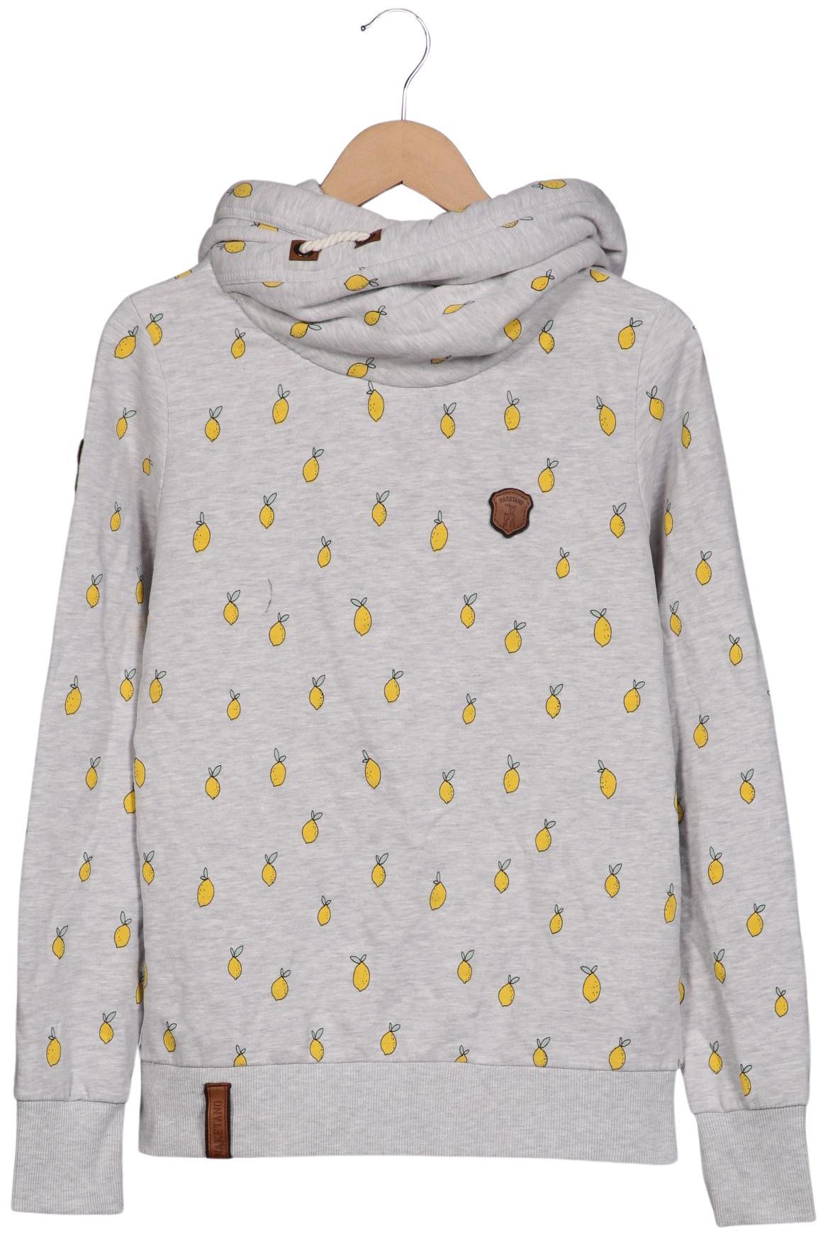 

Naketano Damen Kapuzenpullover, grau, Gr. 38