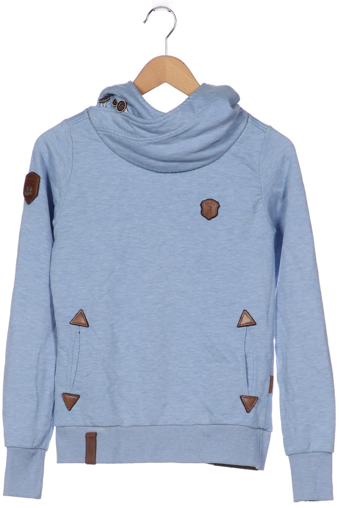 

Naketano Damen Kapuzenpullover, hellblau, Gr. 36