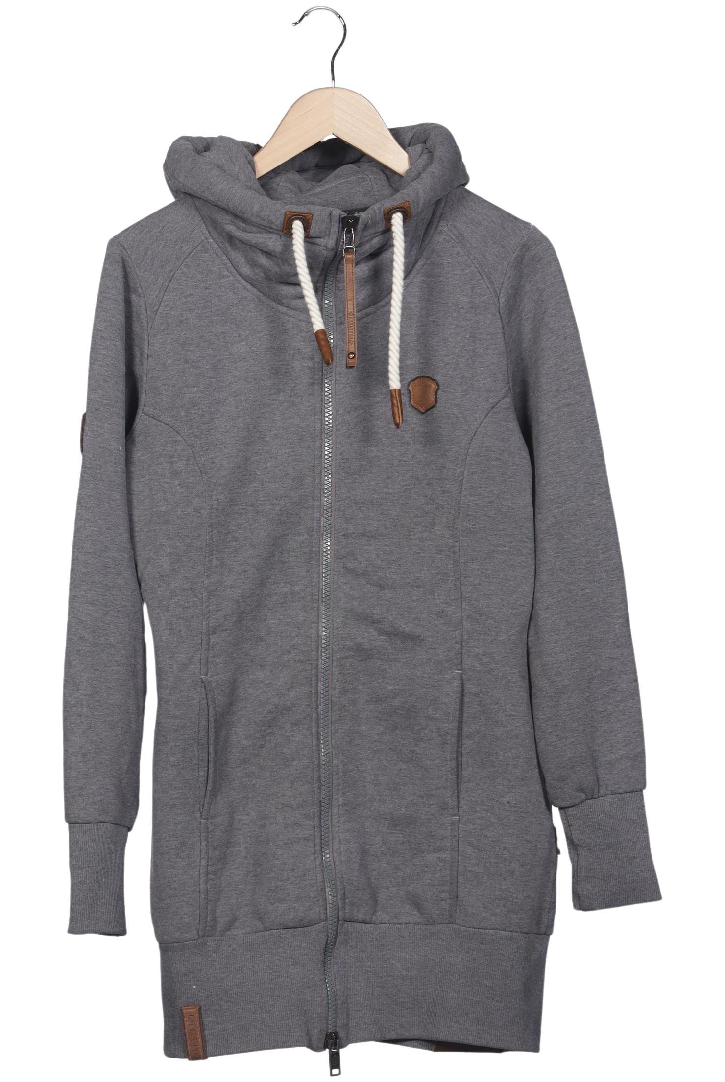 

Naketano Damen Kapuzenpullover, grau, Gr. 42