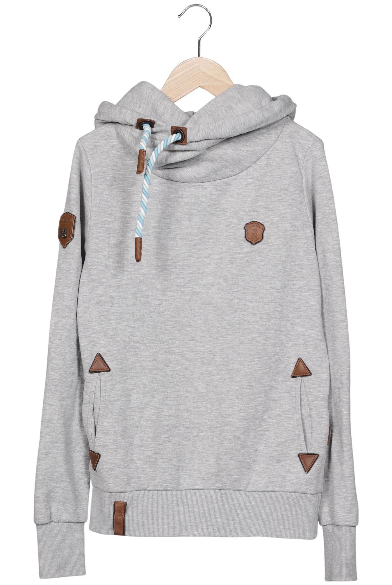 

Naketano Damen Kapuzenpullover, grau, Gr. 38