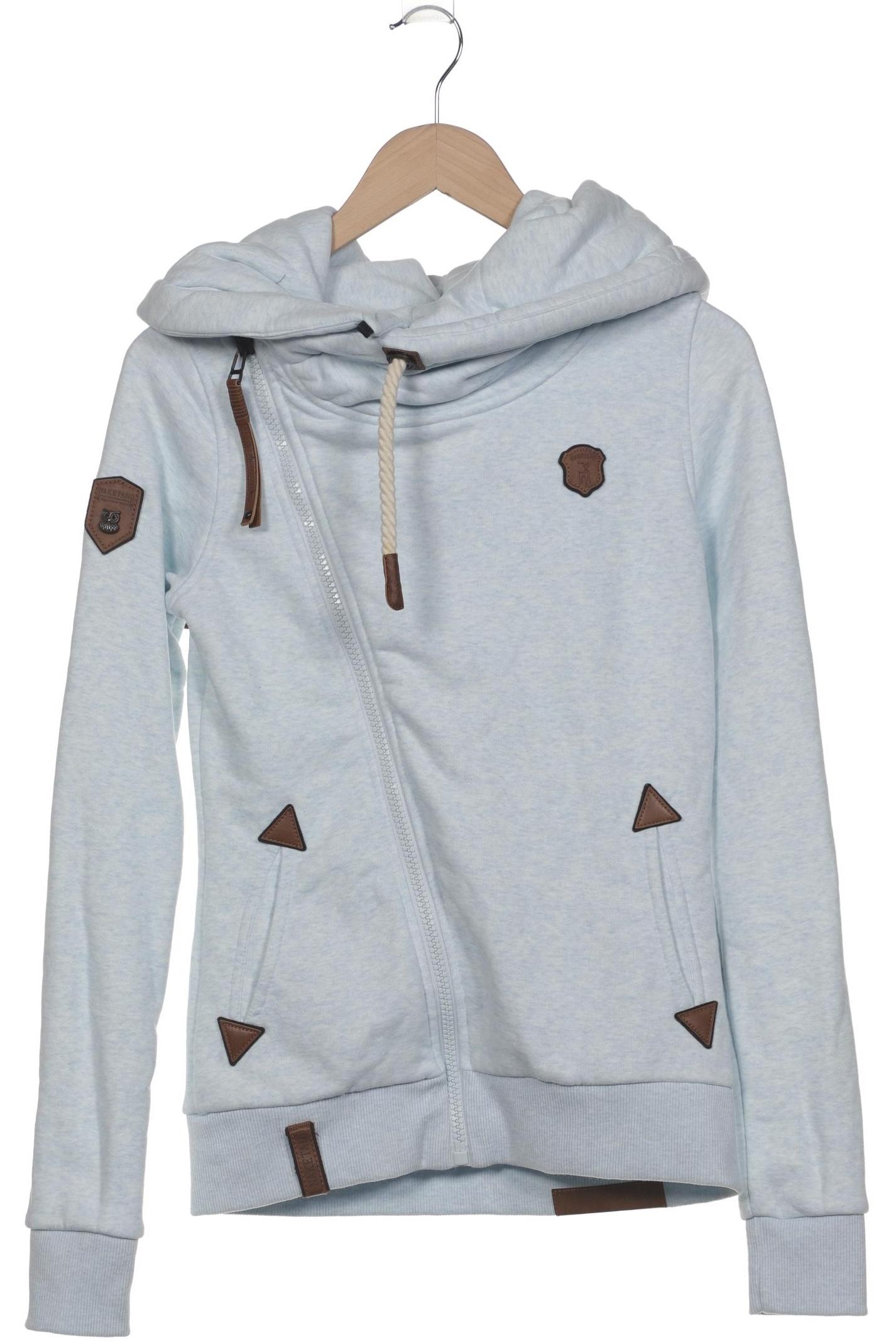 

Naketano Damen Kapuzenpullover, hellblau, Gr. 38