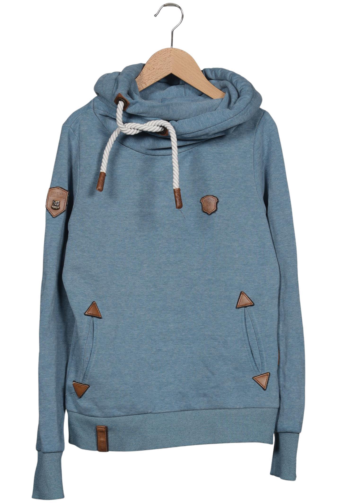 

Naketano Damen Kapuzenpullover, hellblau, Gr. 36