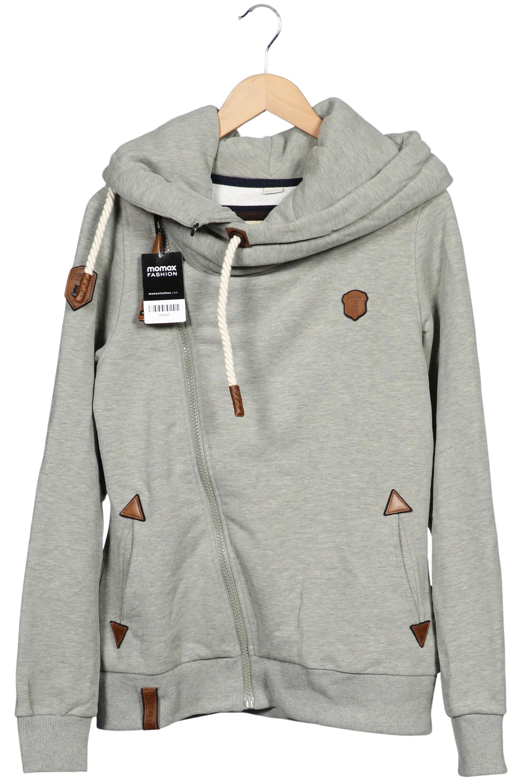 

Naketano Damen Kapuzenpullover, grau, Gr. 44