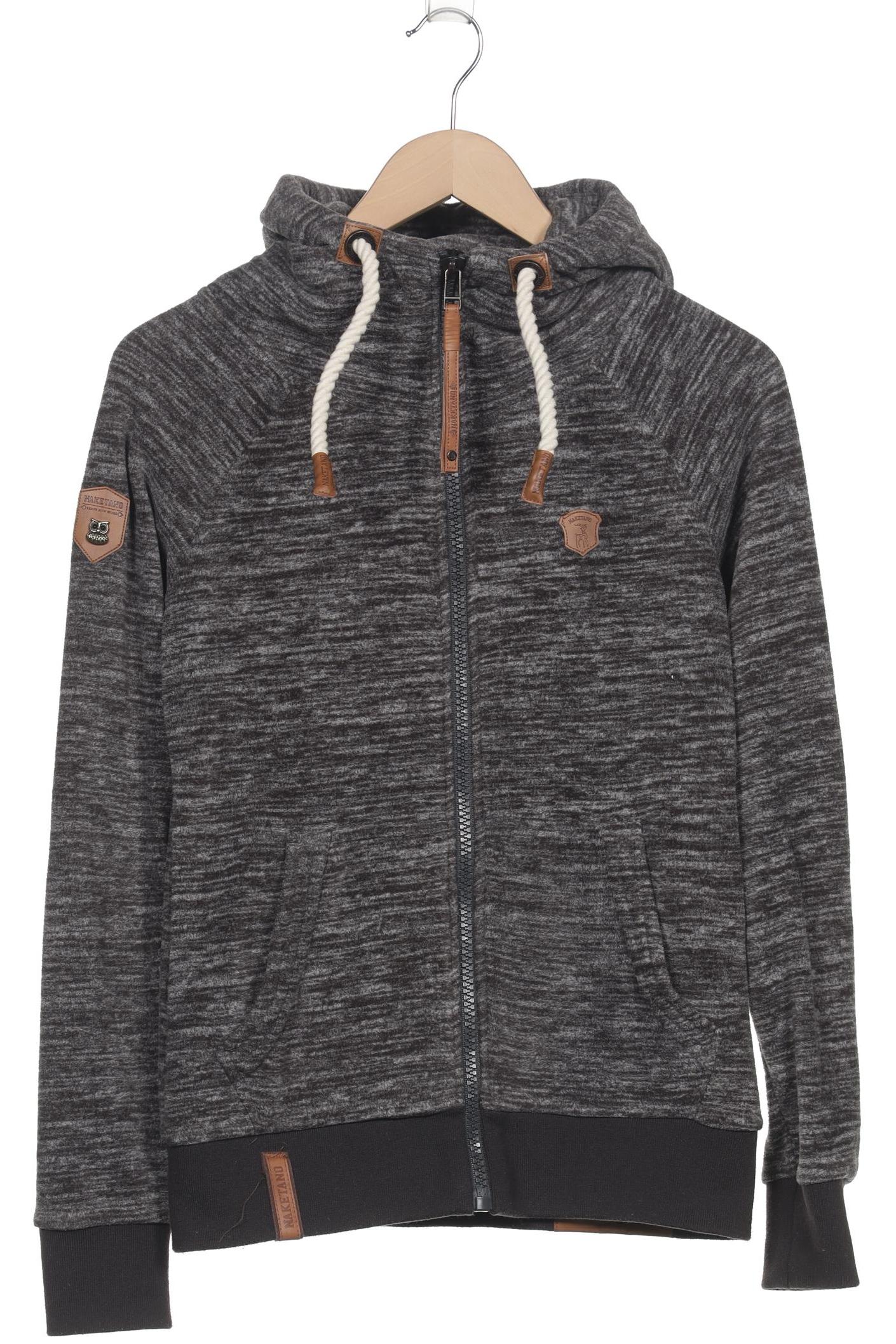 

Naketano Damen Kapuzenpullover, grau, Gr. 36